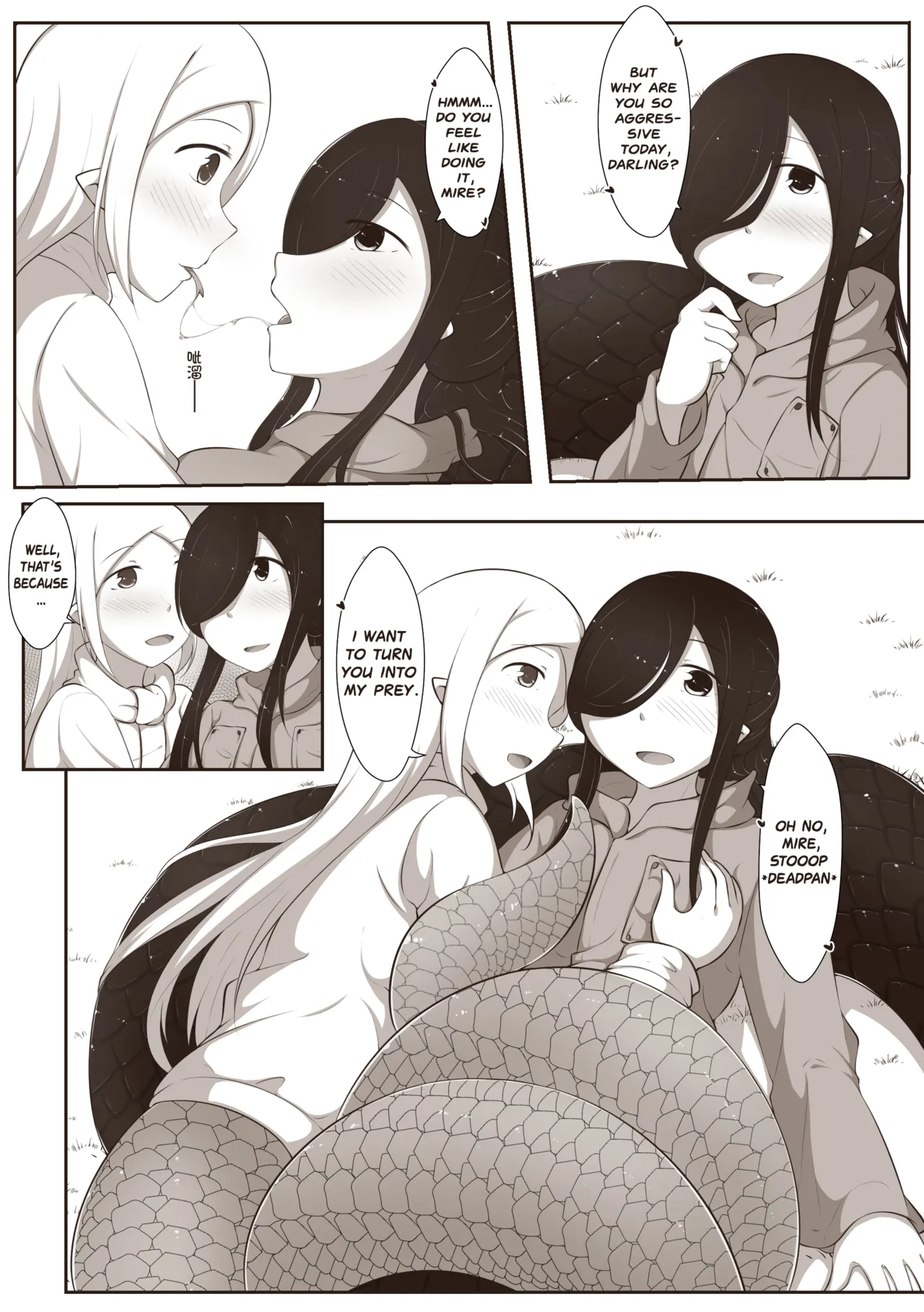 [MagicA2] Black and White, You and Me 3 [English] [ChoriScans] numero di immagine  5