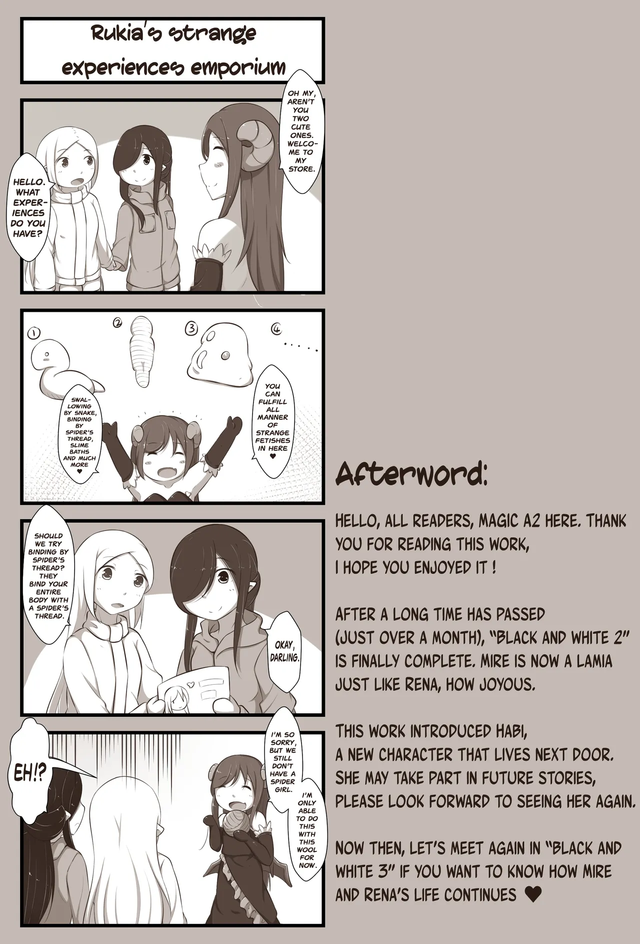 [MagicA2] Black and White, You and Me 3 [English] [ChoriScans] numero di immagine  29