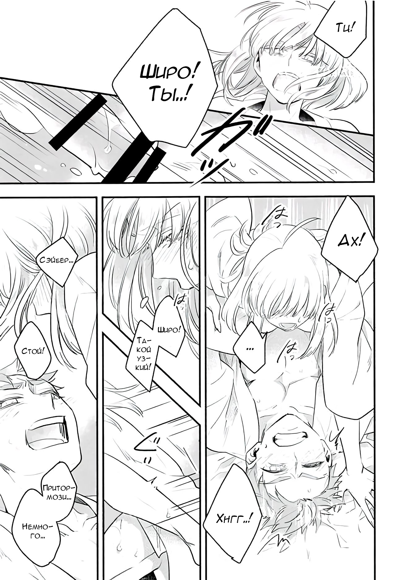 (C92) [Atama Ohanabatake (Otama)] Watashi wa Anata ga Hoshii. (Fate/stay night) [Russian] [﻿Lesteriz] image number 29