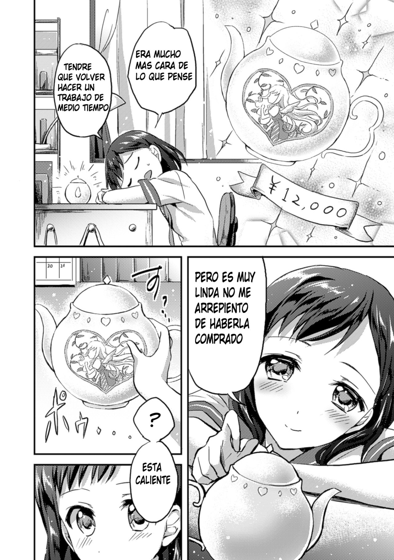 [Oimo] Negaigoto Hitotsu | Wish For One (2D Comic Magazine Yuri Ninshin Vol. 4) [Spanish] [Mugidanshi Fansub] [Digital] image number 4
