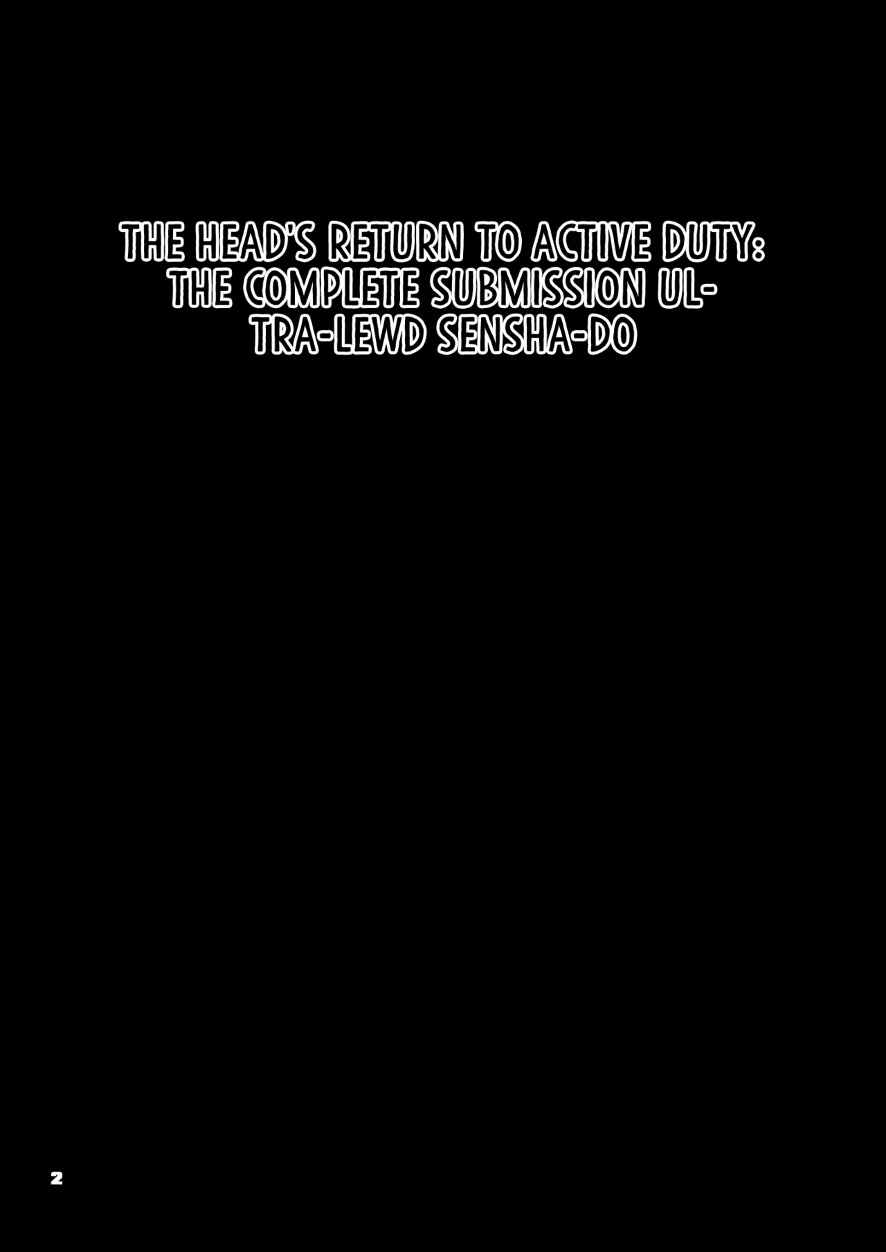 [Majimadou (Matou)] Iemoto no Geneki Fukki Kanzen Fukujuu Dosukebe Ura Senshadou Ni (Girls und Panzer) | The Head's Return To Active Duty: The Complete Submission Ultra-Lewd Sensha-Do [English] [Sonarin迫] [Digital] 画像番号 2