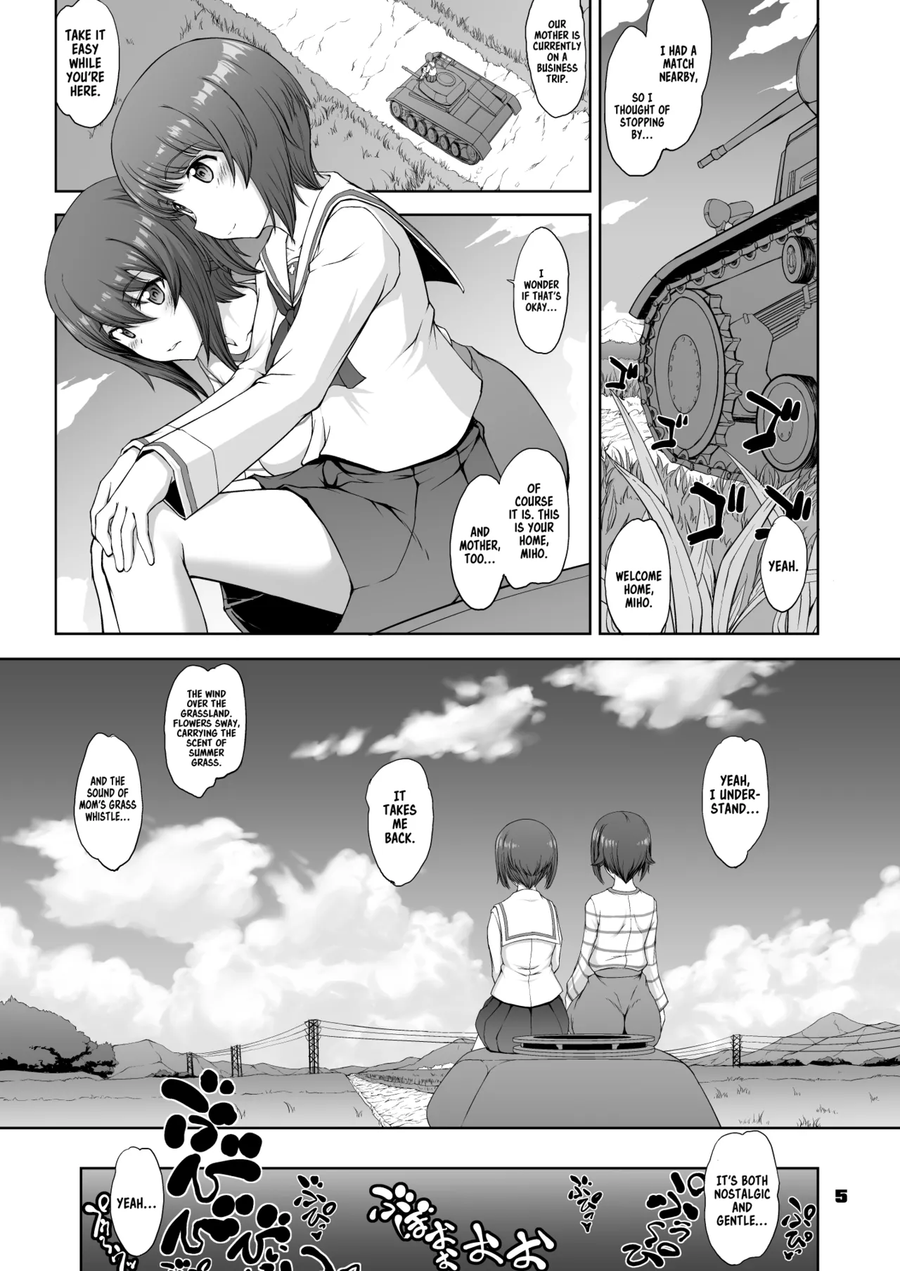 [Majimadou (Matou)] Iemoto no Geneki Fukki Kanzen Fukujuu Dosukebe Ura Senshadou Ni (Girls und Panzer) | The Head's Return To Active Duty: The Complete Submission Ultra-Lewd Sensha-Do [English] [Sonarin迫] [Digital] 画像番号 5