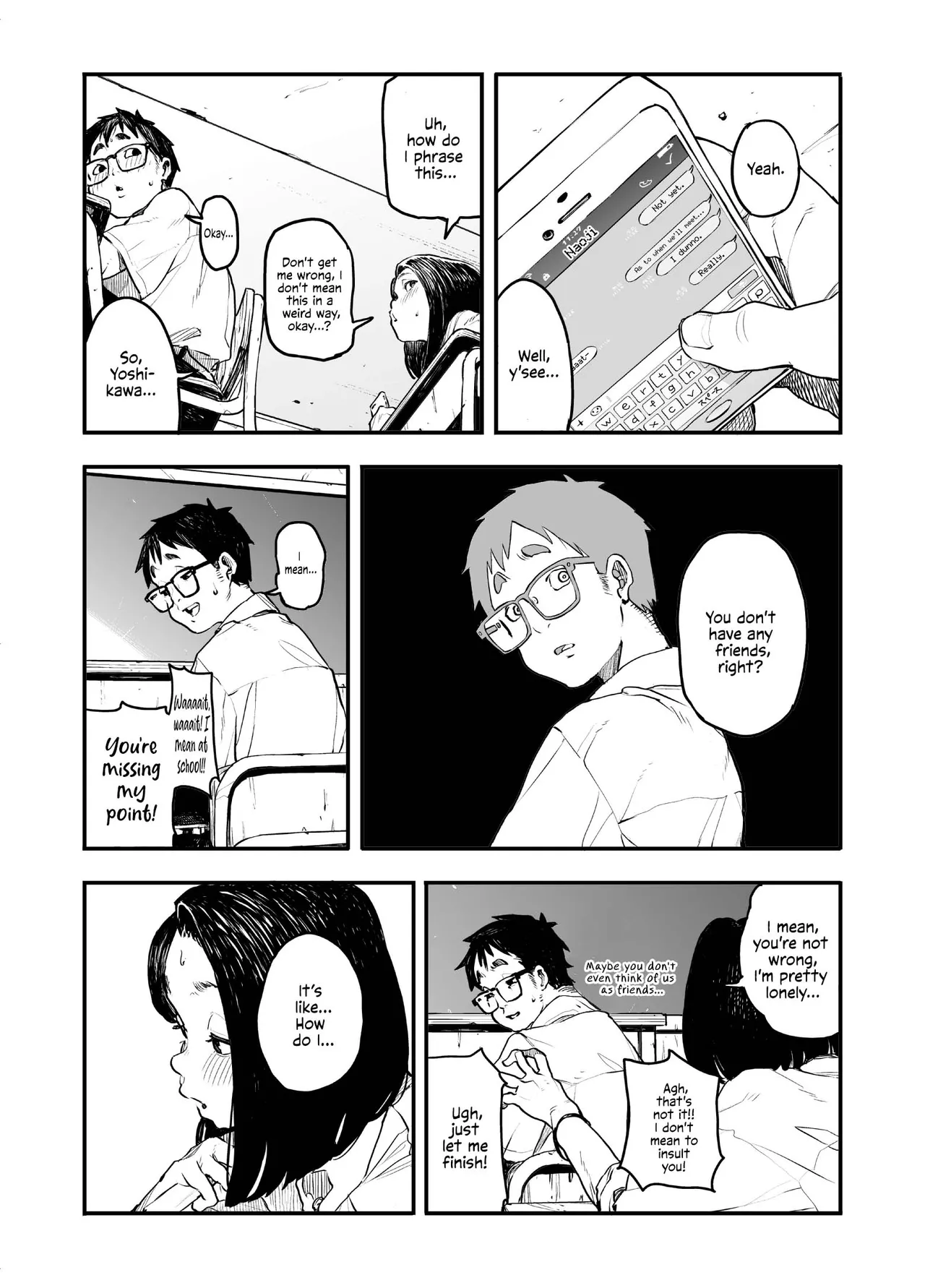 [Takayanagi Katsuya] Onnanoko ni Ashi no Nioi o Kakunin Shitekure to Tanomareru Hanashi [English] [Your Deer Friends Black] 图片编号 5