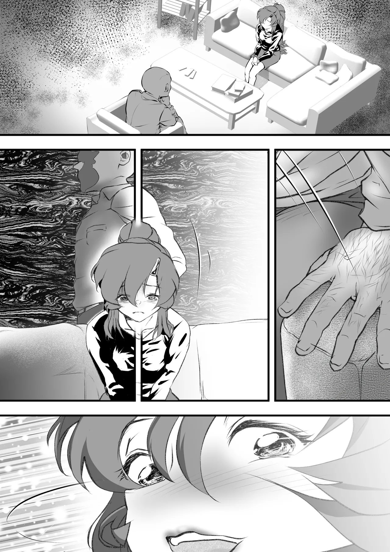 (Yakitoria) Kyonyuu no shinkon hitozuma-san, manga-ka danna no rensai keizoku no tame henshuuchou to torihiki shite NTR… imagen número 36