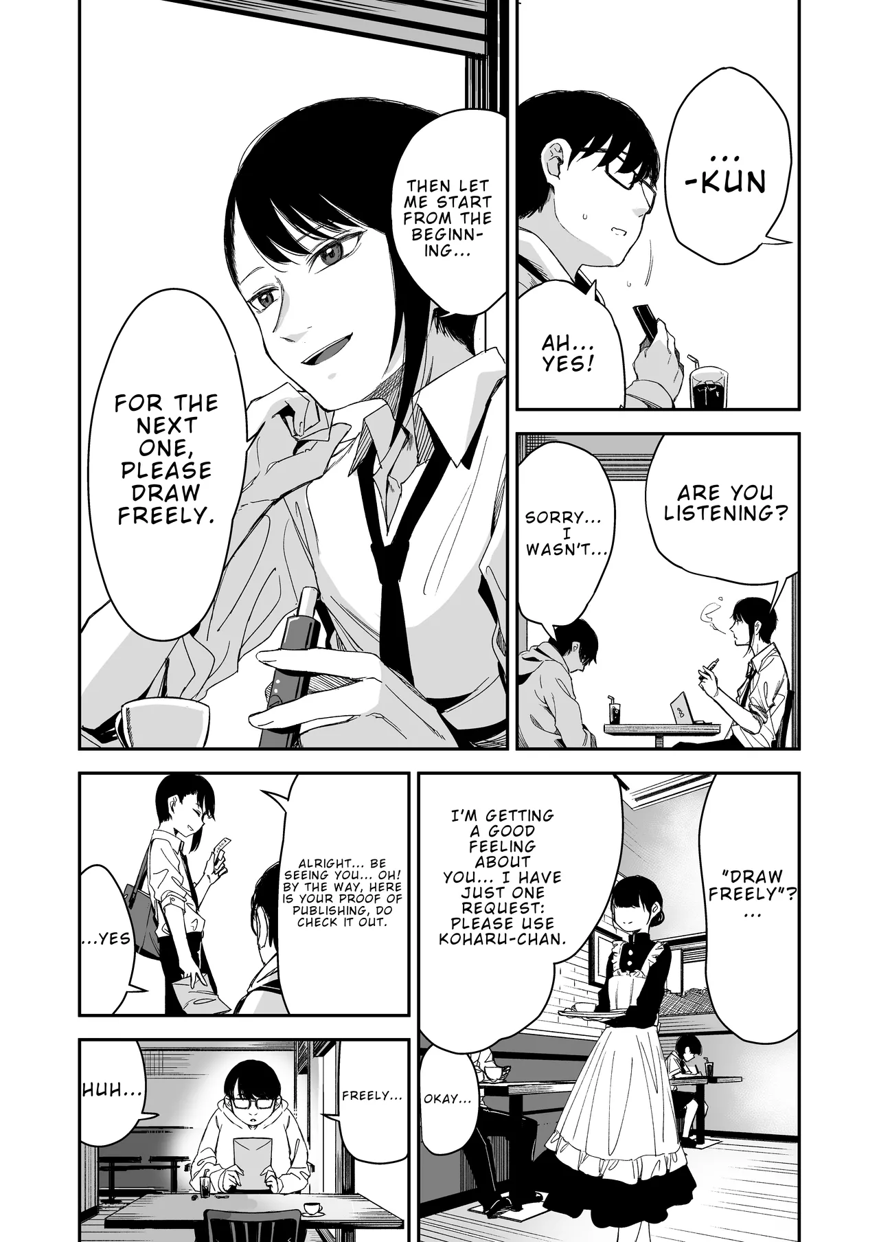 [Little Hopper, horonaminZ (Hashibiro Kou, horonamin)] Do-M Shoujo wa, Manga no Naka de [Digital] [English] 图片编号 5