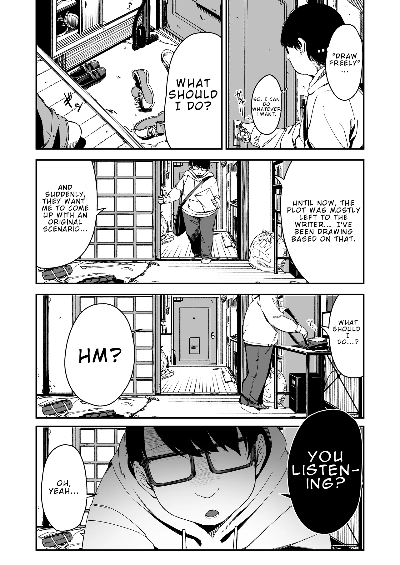 [Little Hopper, horonaminZ (Hashibiro Kou, horonamin)] Do-M Shoujo wa, Manga no Naka de [Digital] [English] 图片编号 6