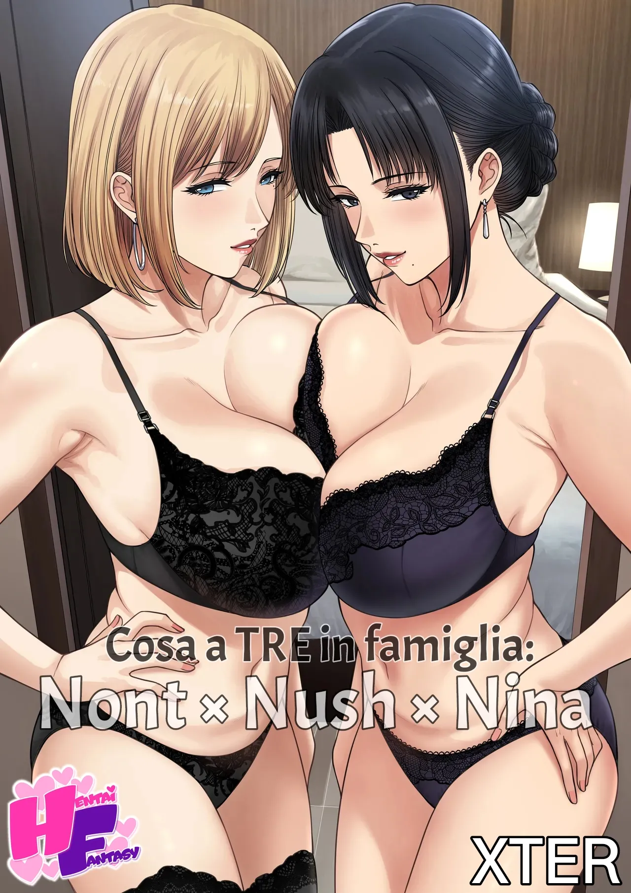 [XTER] Cosa a Tre in Famiglia: Nont × Nush × Nina [Italian] [Hentai Fantasy] изображение № 1