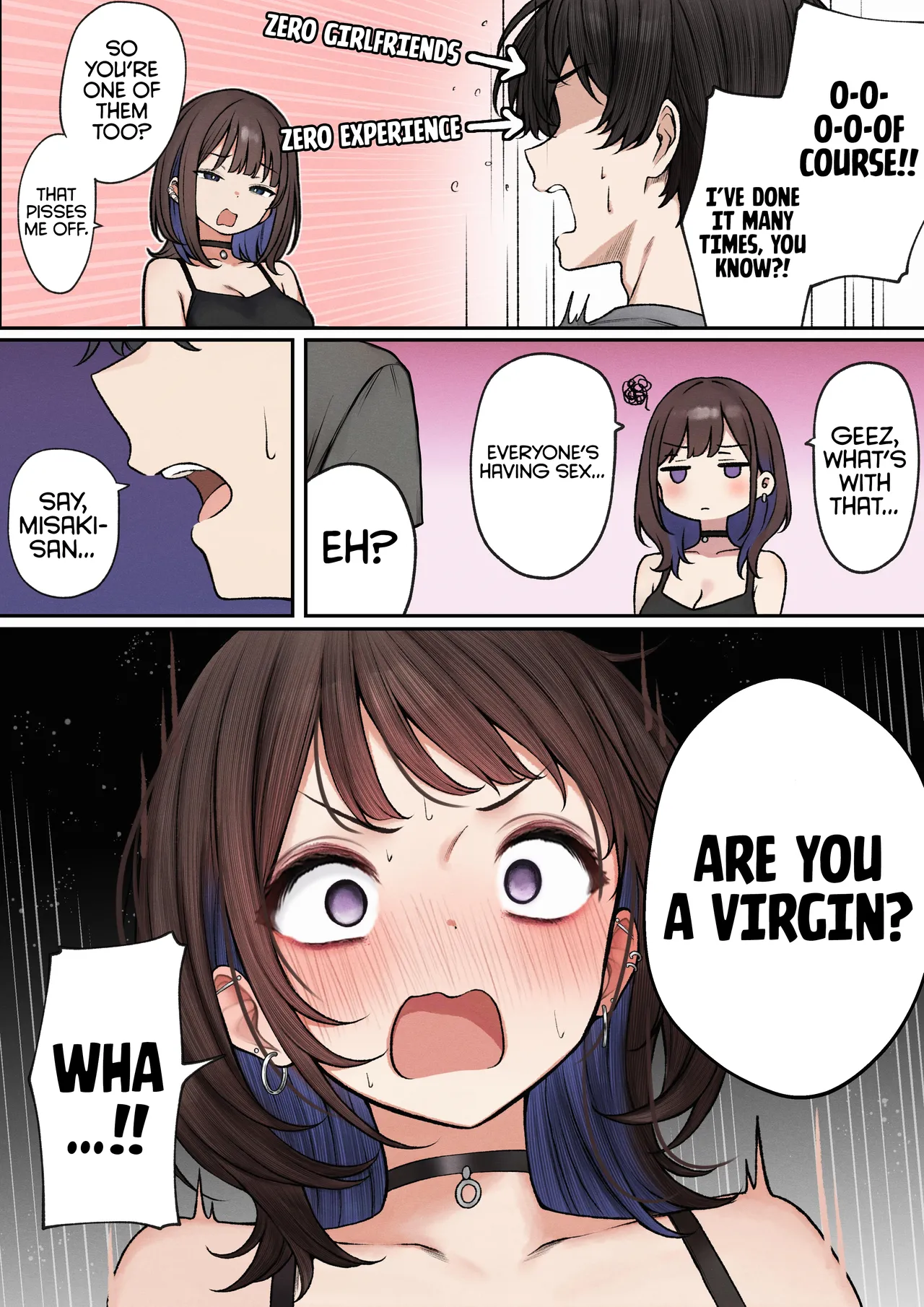 [SigMart (SigMa)] Boku no Heya ga Osananajimi Gal no Yaribeya ni Natta Hanashi | The story of how my bedroom became my gyaru childhood friend's fuck-room [English] [Digital] [Rirare Translation] 图片编号 9