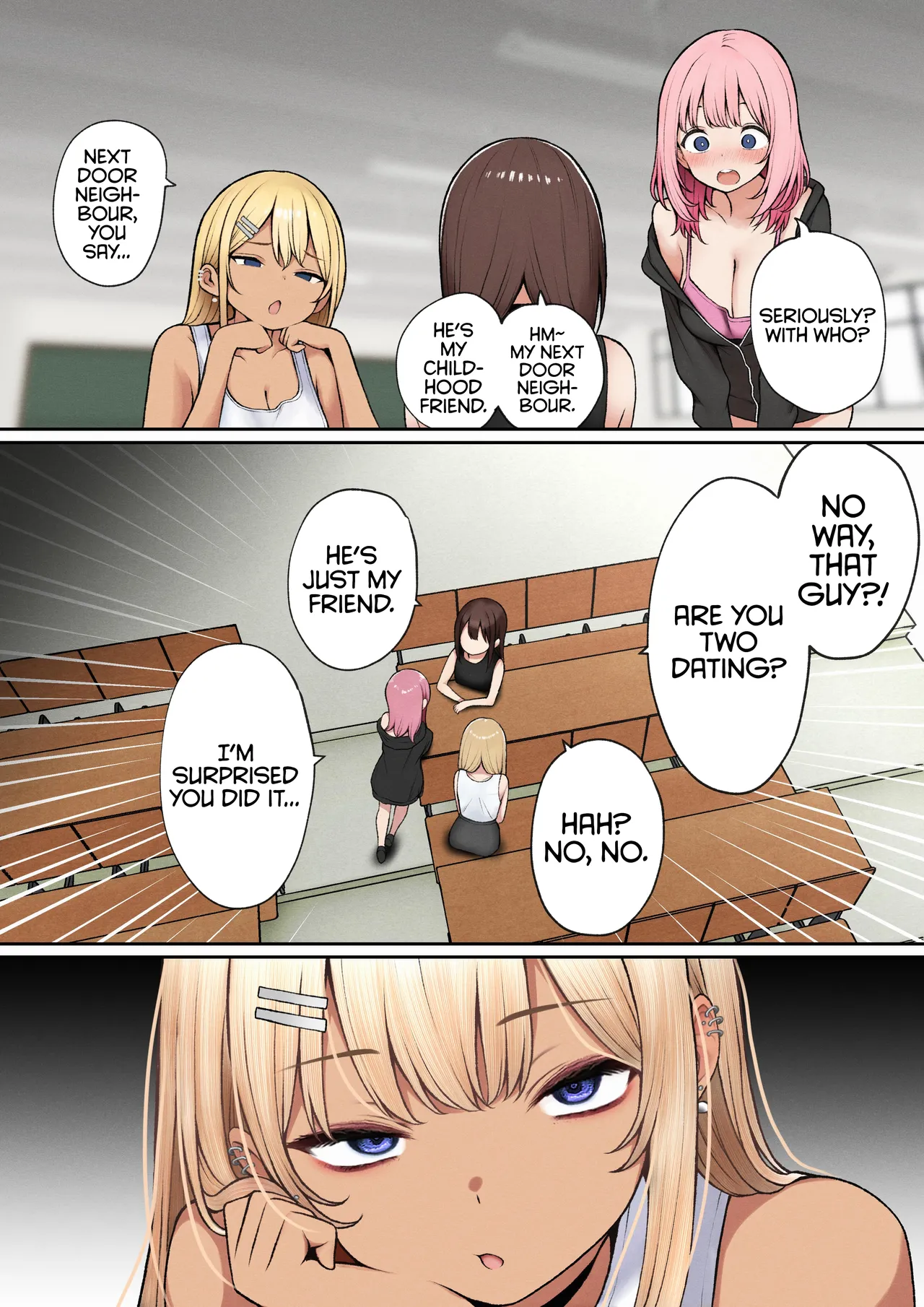 [SigMart (SigMa)] Boku no Heya ga Osananajimi Gal no Yaribeya ni Natta Hanashi | The story of how my bedroom became my gyaru childhood friend's fuck-room [English] [Digital] [Rirare Translation] 图片编号 41