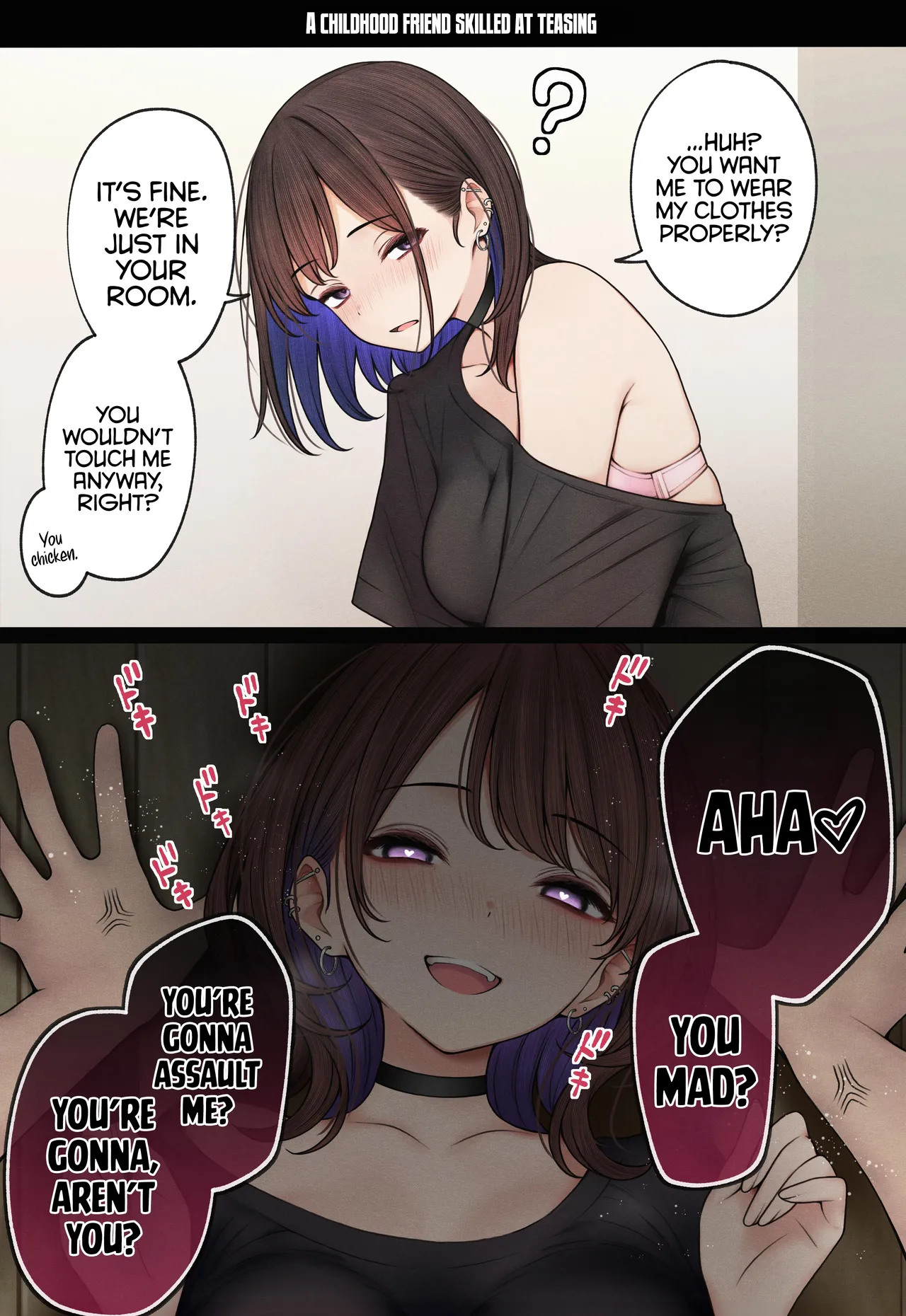 [SigMart (SigMa)] Boku no Heya ga Osananajimi Gal no Yaribeya ni Natta Hanashi | The story of how my bedroom became my gyaru childhood friend's fuck-room [English] [Digital] [Rirare Translation] 图片编号 64