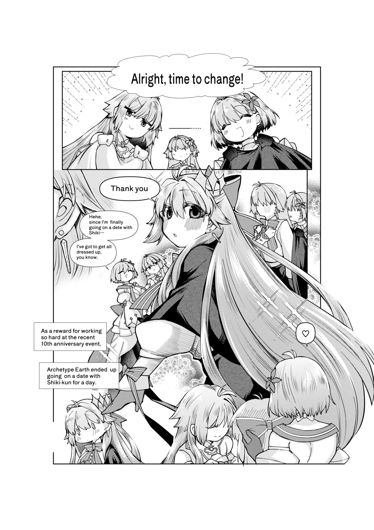 [みみっく] 志貴×3臨様のお話 [日本語、英語] numero di immagine  7