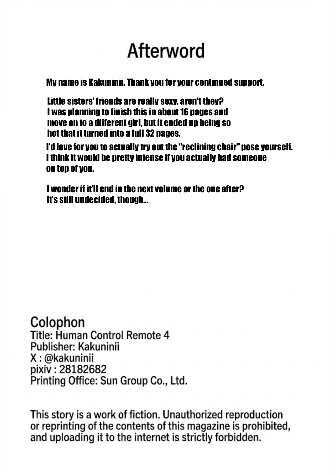 [Kakuninii] Ningen Sousa RemoCon 4 | Human Remote Control 4 [English] [MTL] [Digital] Bildnummer 36