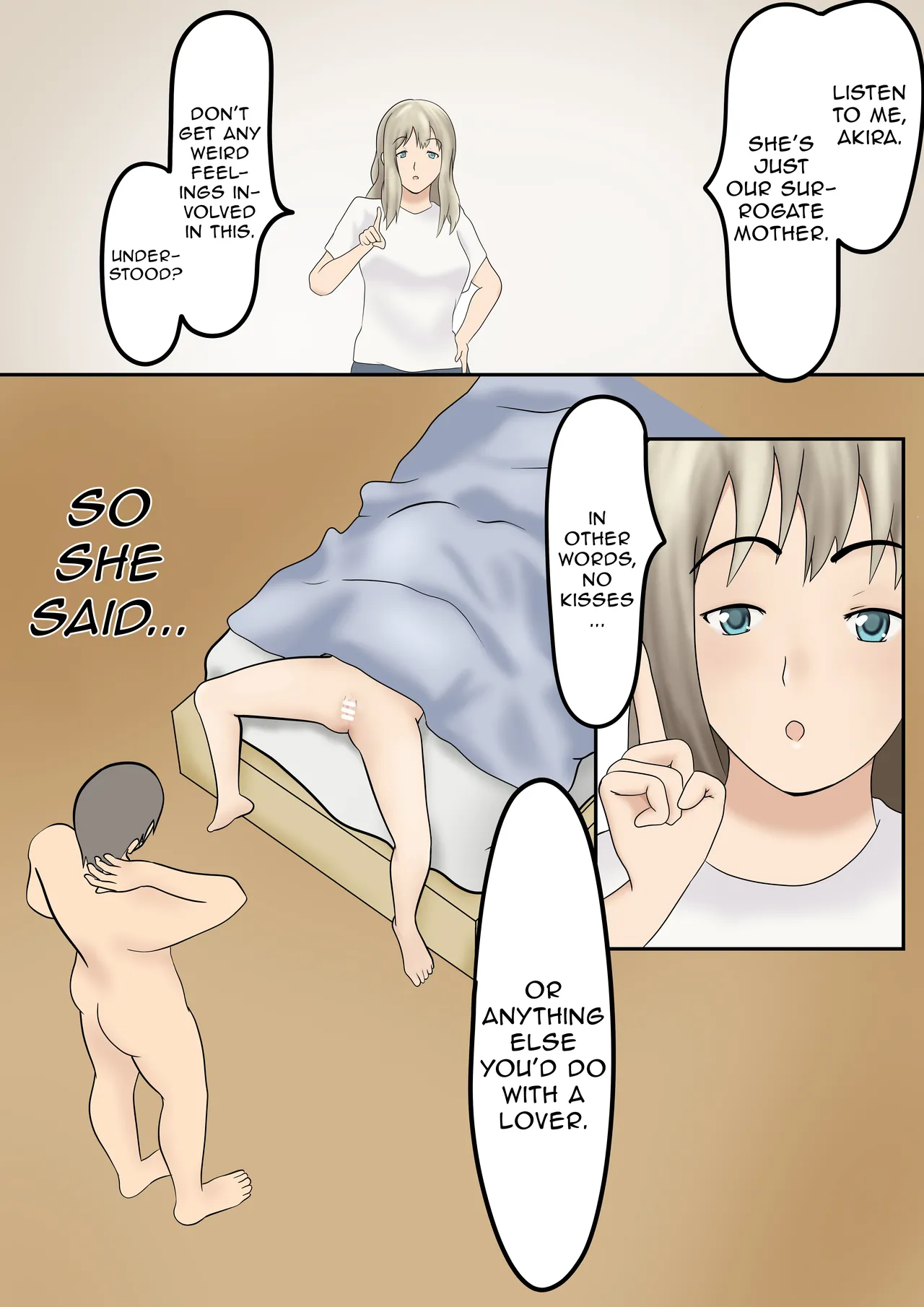 [Pentacle (Shimipan)] Dairi Shussan O Yome No Haha NI Onegai Shita Hanashi | That Time We Asked My Wife’s Mother to Be Our Surrogate Mother [English] [Kinsei Translations] 3eme image