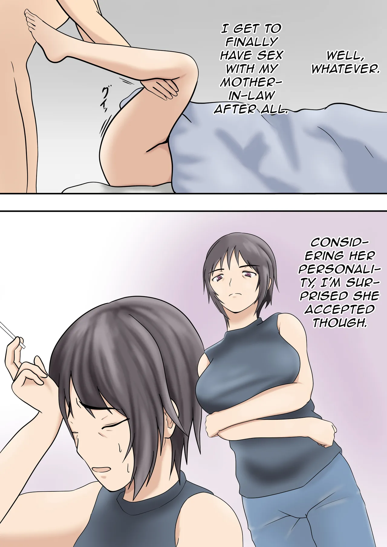 [Pentacle (Shimipan)] Dairi Shussan O Yome No Haha NI Onegai Shita Hanashi | That Time We Asked My Wife’s Mother to Be Our Surrogate Mother [English] [Kinsei Translations] 4eme image