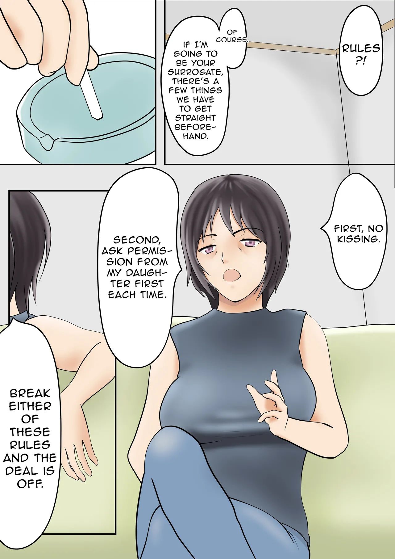[Pentacle (Shimipan)] Dairi Shussan O Yome No Haha NI Onegai Shita Hanashi | That Time We Asked My Wife’s Mother to Be Our Surrogate Mother [English] [Kinsei Translations] 5eme image