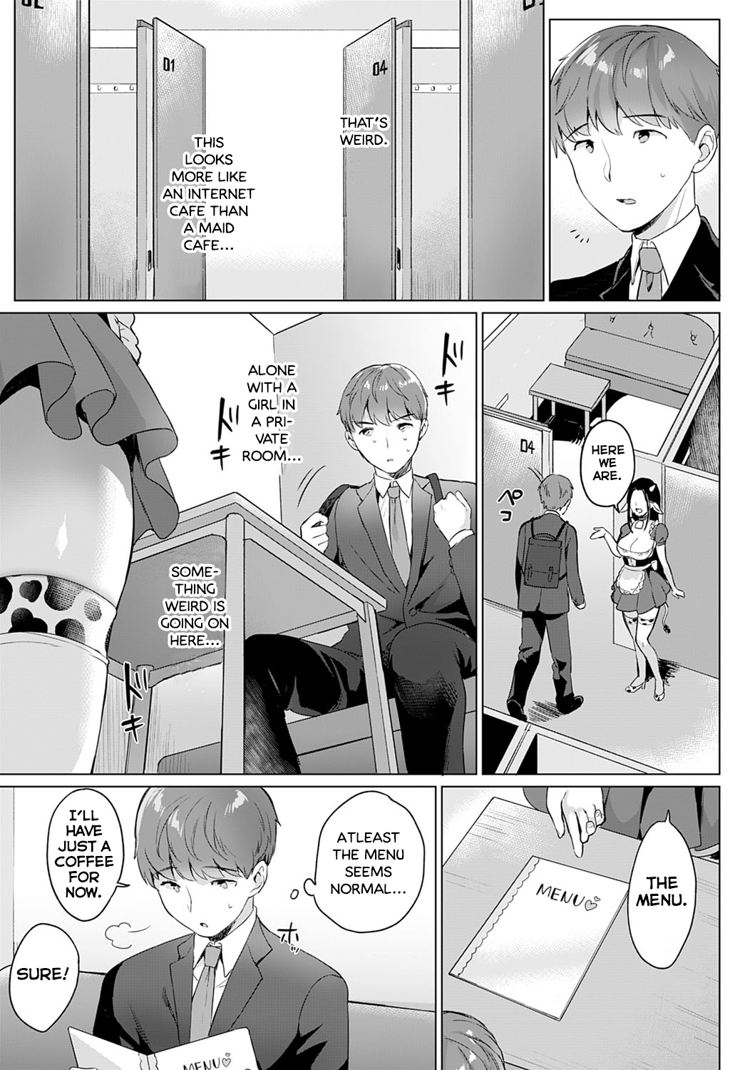 [Ushinomiya] Bonyuu Cafe Moo Moo | Milk Cafe Moo Moo (COMIC Anthurium 2021-04) [English] [AntaresNL667] [Digital] Bildnummer 3