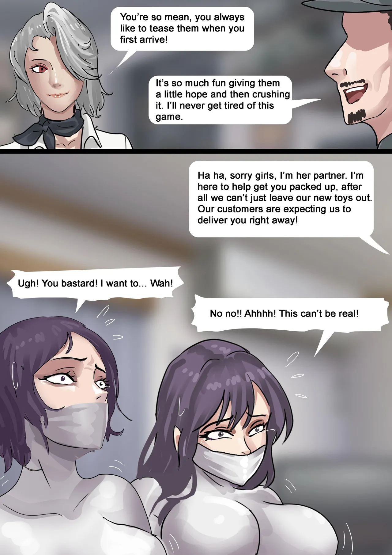 [King] Strange Tutor - A Beautiful Mother and Daughter Tricked and Bound (English) 19eme image