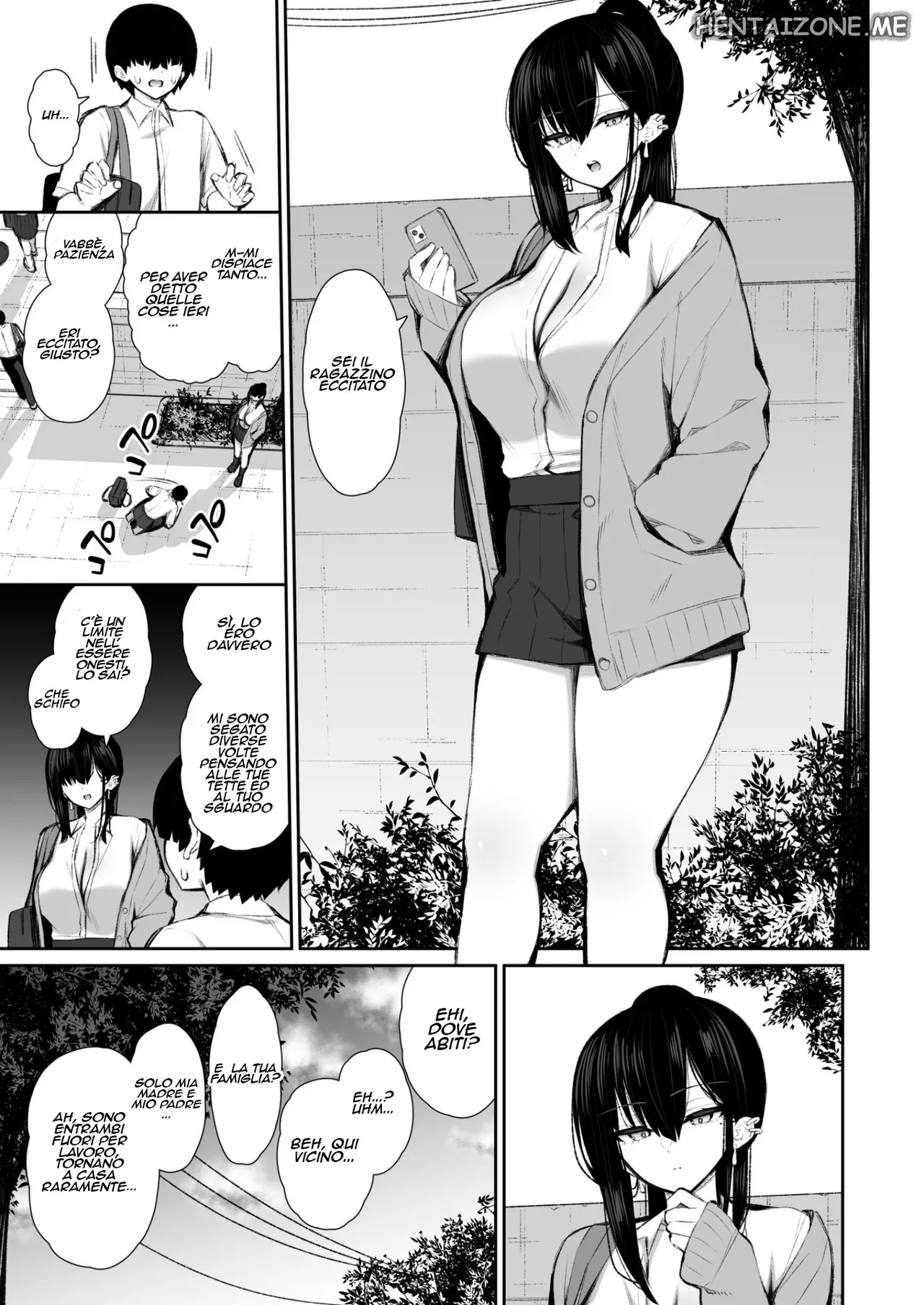 [Izure] Cool na Gal ga Onaho ni Natte Kureru Hanashi | La storia di come una gyaru figa è diventata il mio onahole [Italian] numero di immagine  8