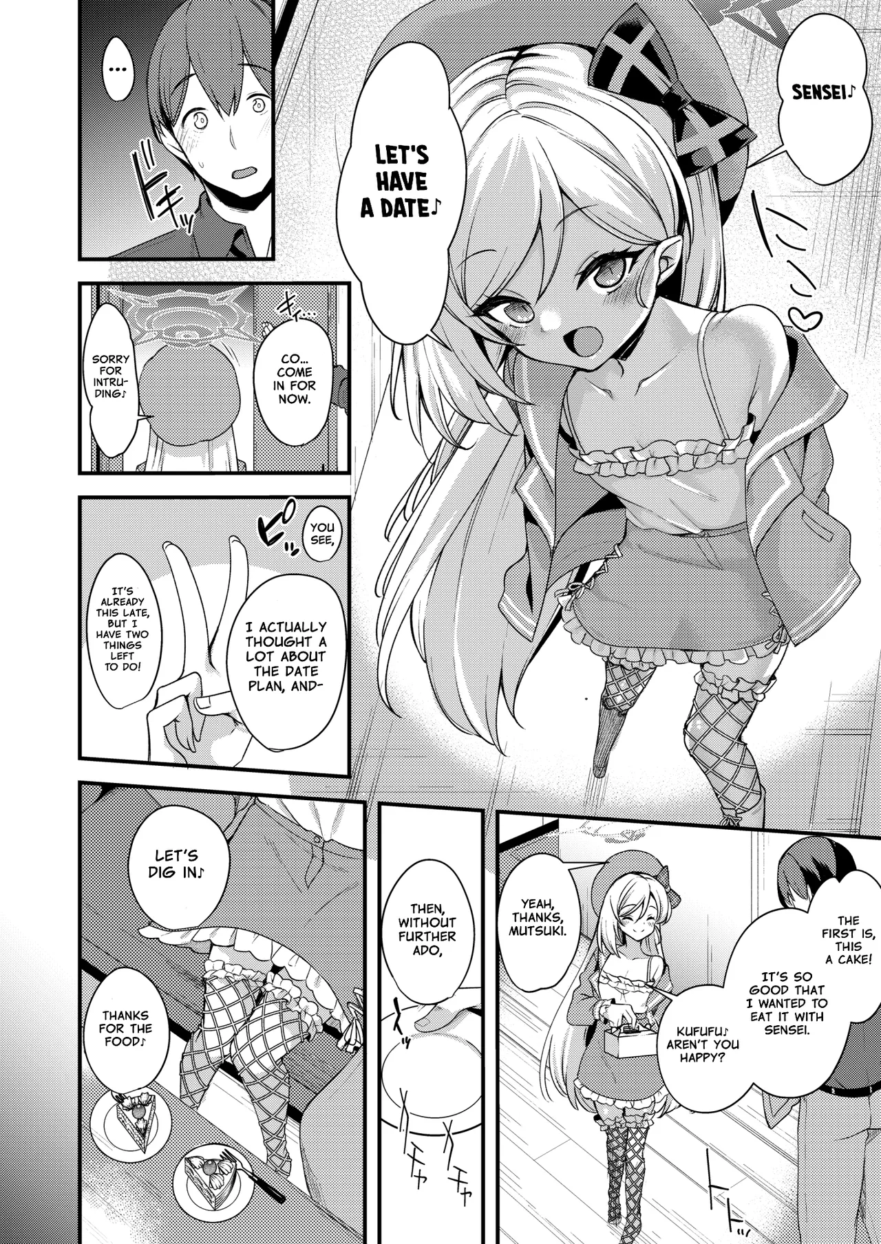 [Ryuukakusan Nodoame (Gokubuto Mayuge)] About Holiday (Blue Archive) [English] [Necrofantasia Scans] [Digital] image number 7