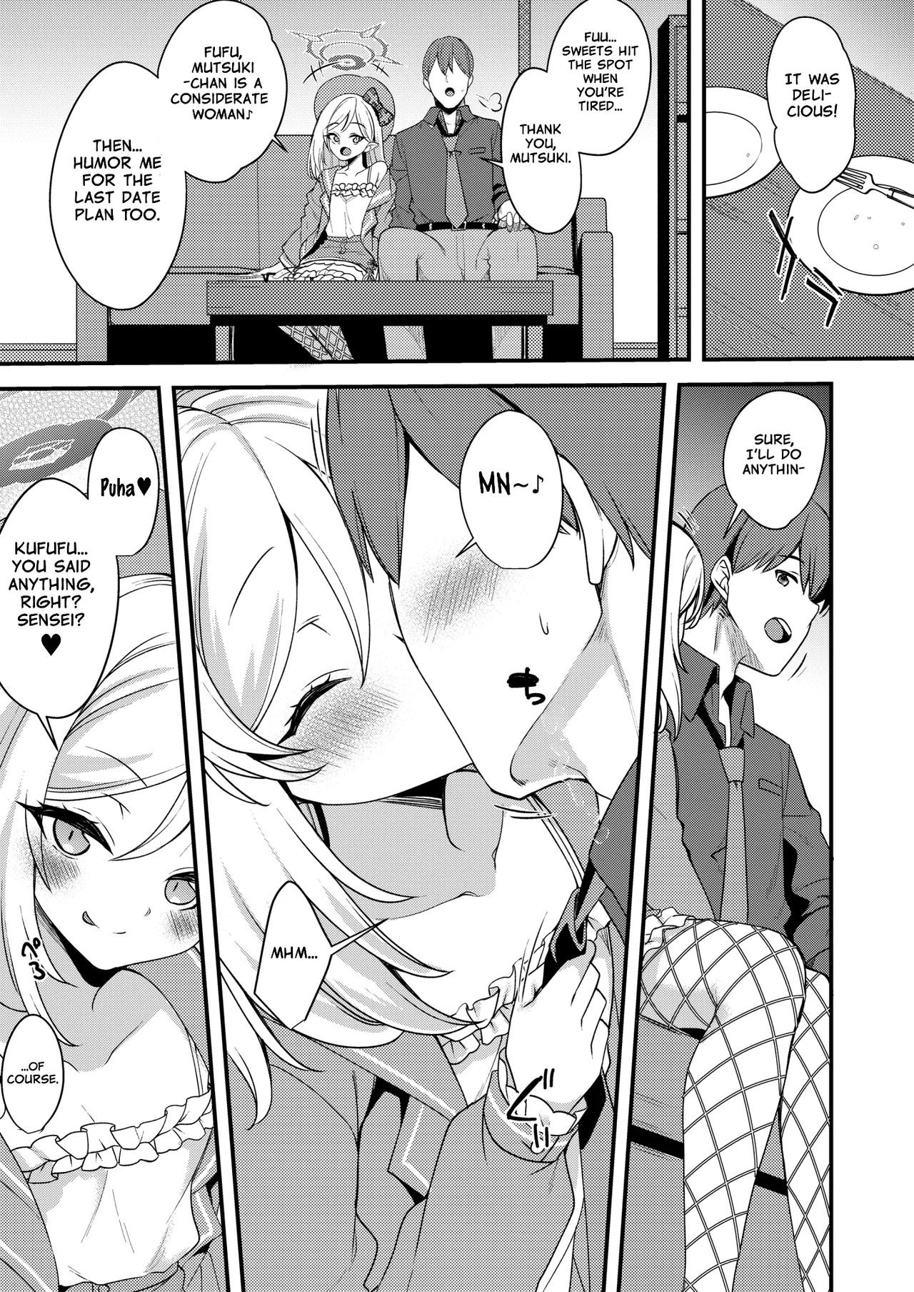 [Ryuukakusan Nodoame (Gokubuto Mayuge)] About Holiday (Blue Archive) [English] [Necrofantasia Scans] [Digital] image number 8