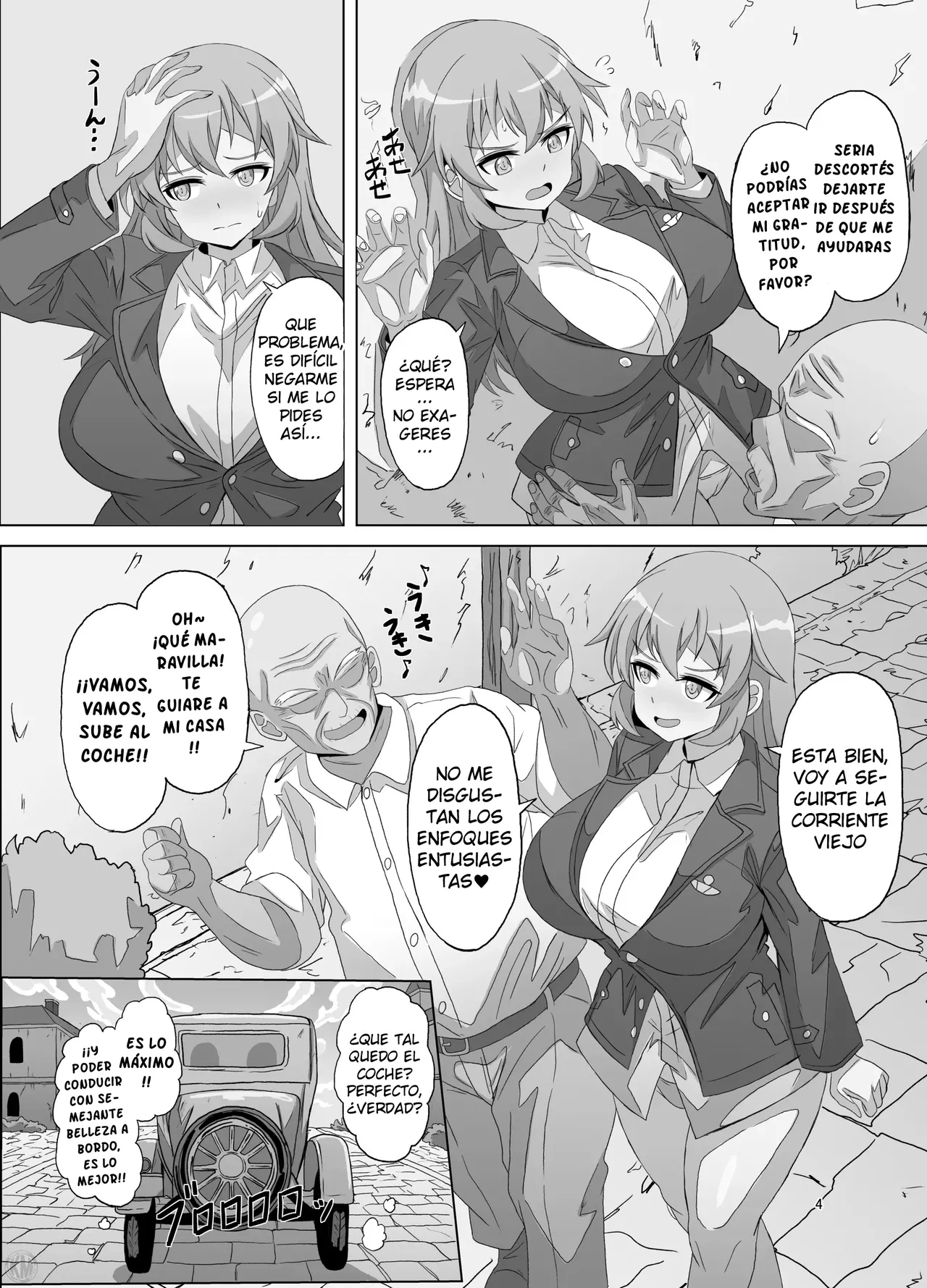 [Grand Chario (Arobiro)] SLOW MEETS SPEED｜LA LENTITUD SE ENCUENTRA CON LA VELOCIDAD (Strike Witches) [Spanish] [KnightsMighty] Bildnummer 4