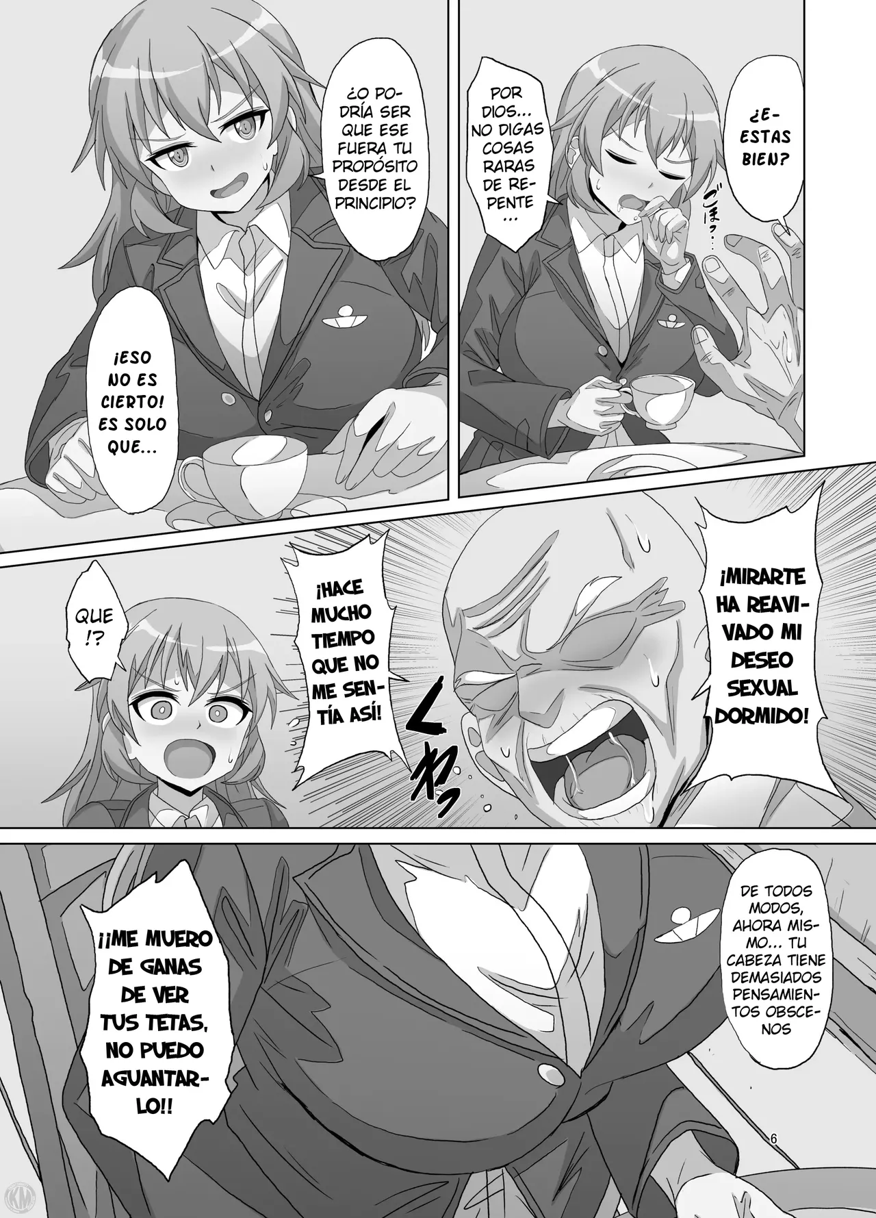 [Grand Chario (Arobiro)] SLOW MEETS SPEED｜LA LENTITUD SE ENCUENTRA CON LA VELOCIDAD (Strike Witches) [Spanish] [KnightsMighty] Bildnummer 6