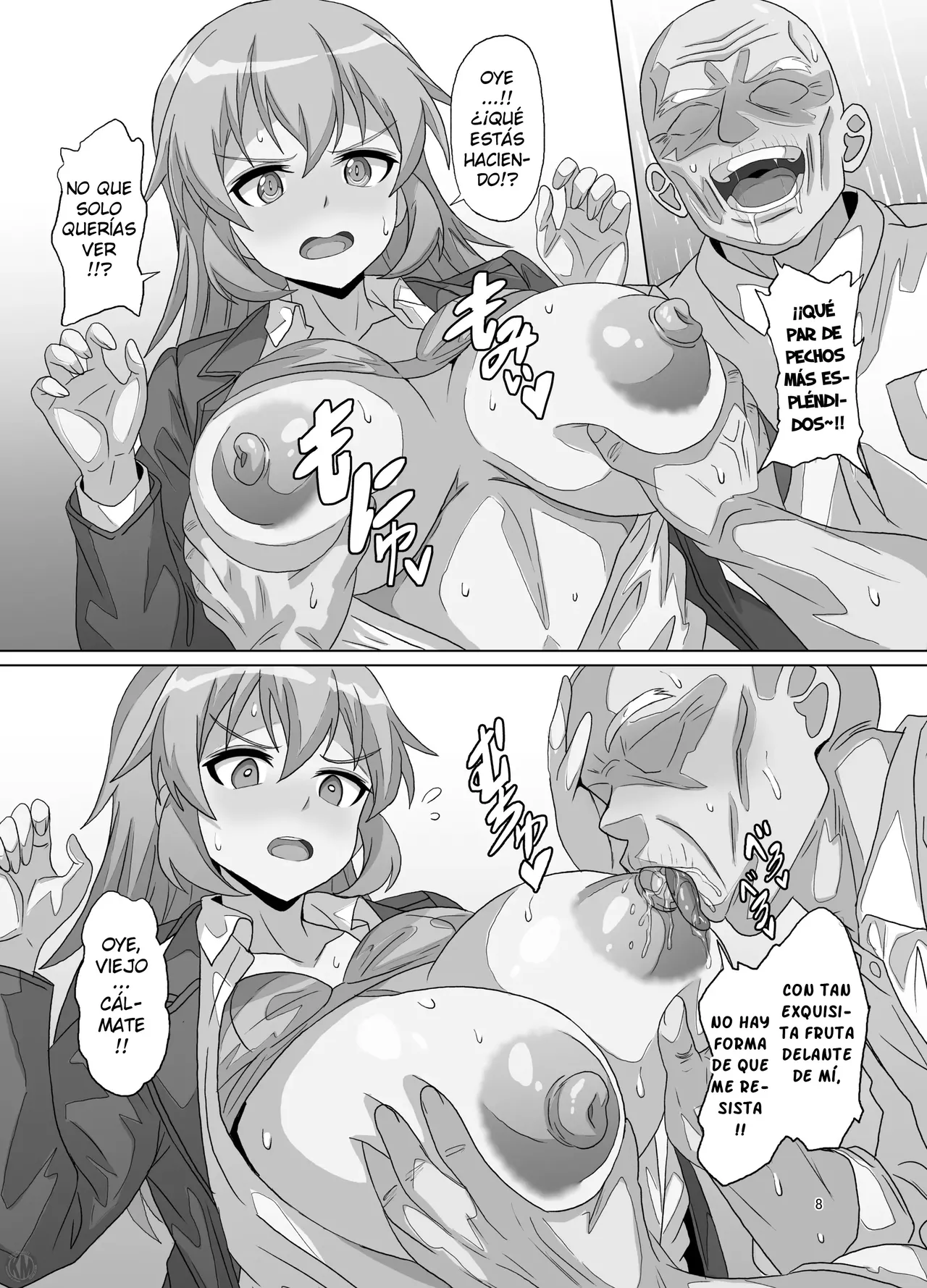 [Grand Chario (Arobiro)] SLOW MEETS SPEED｜LA LENTITUD SE ENCUENTRA CON LA VELOCIDAD (Strike Witches) [Spanish] [KnightsMighty] Bildnummer 8