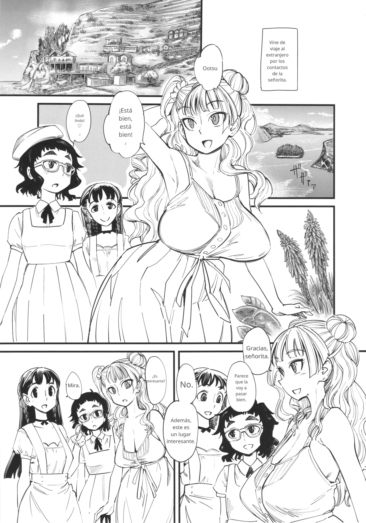 (C89) [Hi-Per Pinch (clover)][Español] NMB -nudist mud bath- (Oshiete! Galko-chan)  [Spanish] numero di immagine  2