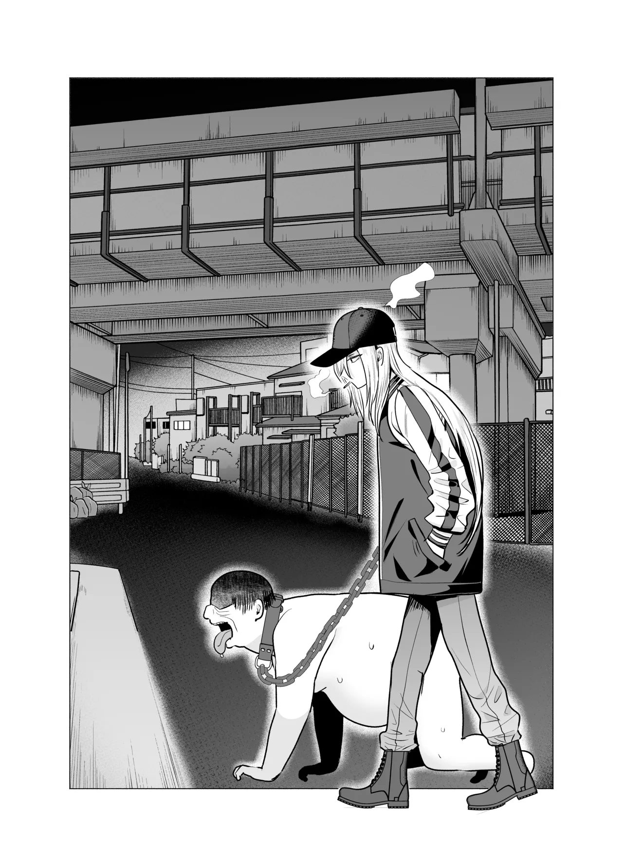 [Tatsuwa no Sato (Tatsuwaipu)] Onna Yankee ga Ame no Hi Ossan o Hirotta Hanashi Bildnummer 53