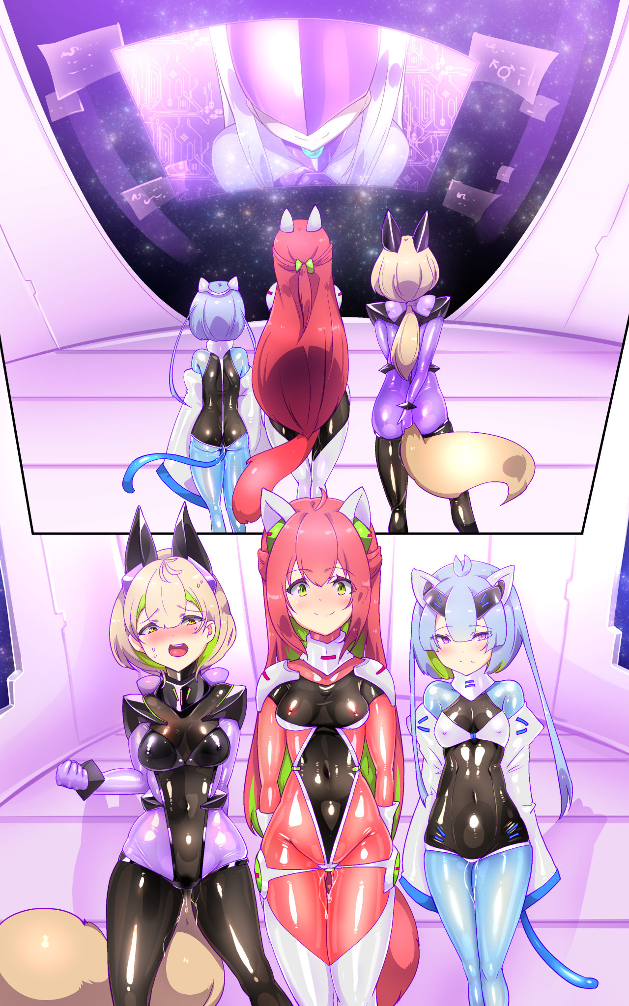 [やせうまロール] 戦闘アンドロイドにTS転生して、とってもえっちな目にあって悪堕ちする漫画-戦光兵女プリッケ・ツァーナ- 图片编号 46