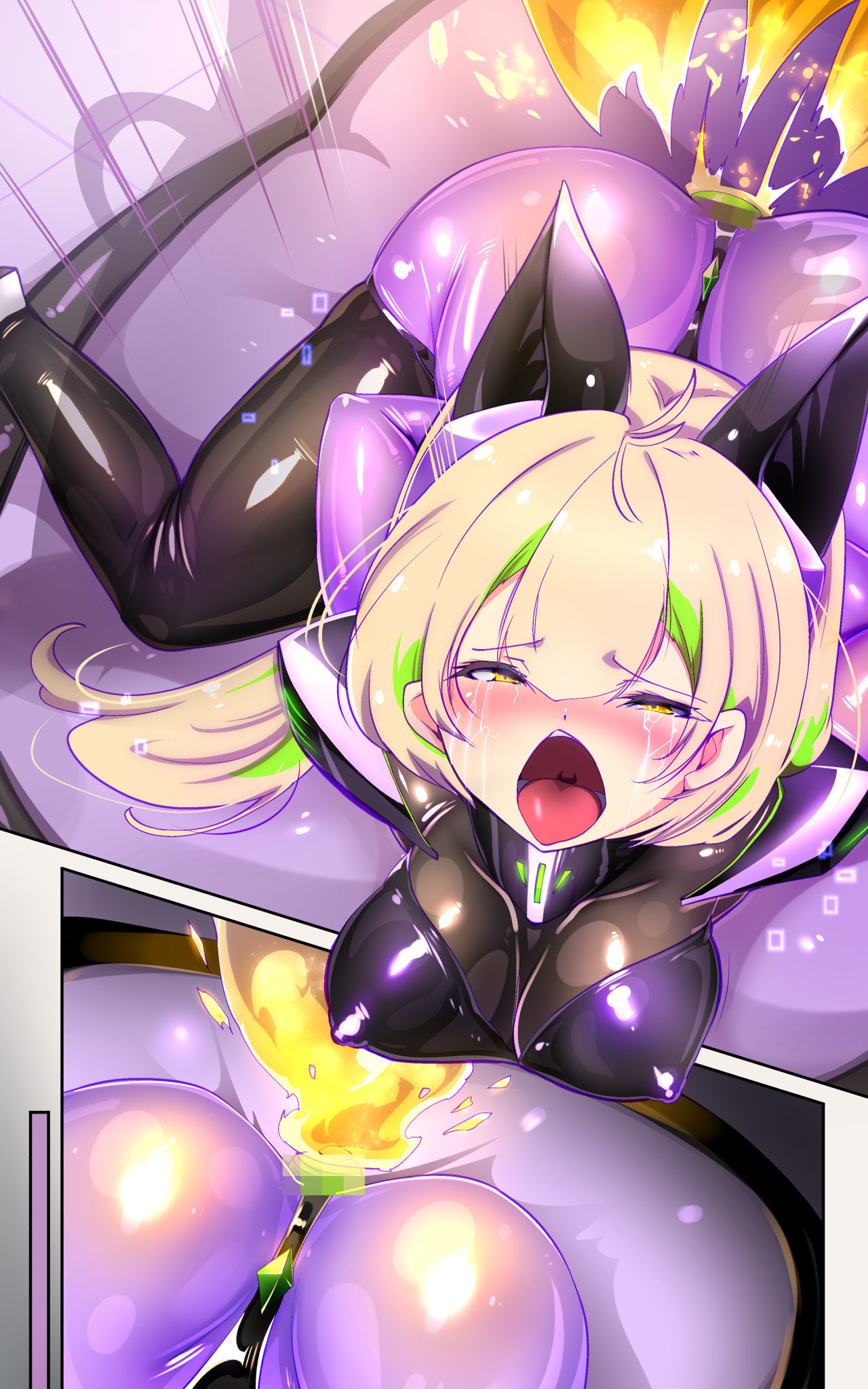 [やせうまロール] 戦闘アンドロイドにTS転生して、とってもえっちな目にあって悪堕ちする漫画-戦光兵女プリッケ・ツァーナ- 图片编号 52