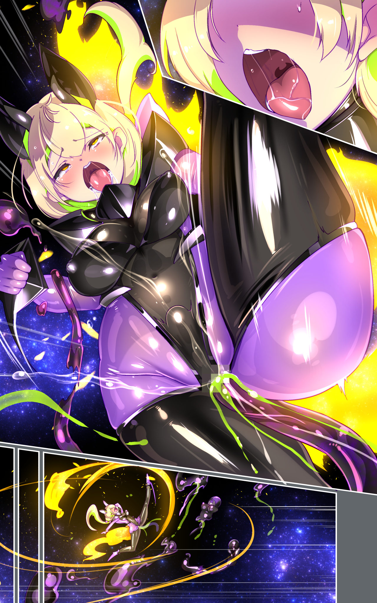 [やせうまロール] 戦闘アンドロイドにTS転生して、とってもえっちな目にあって悪堕ちする漫画-戦光兵女プリッケ・ツァーナ- 图片编号 60