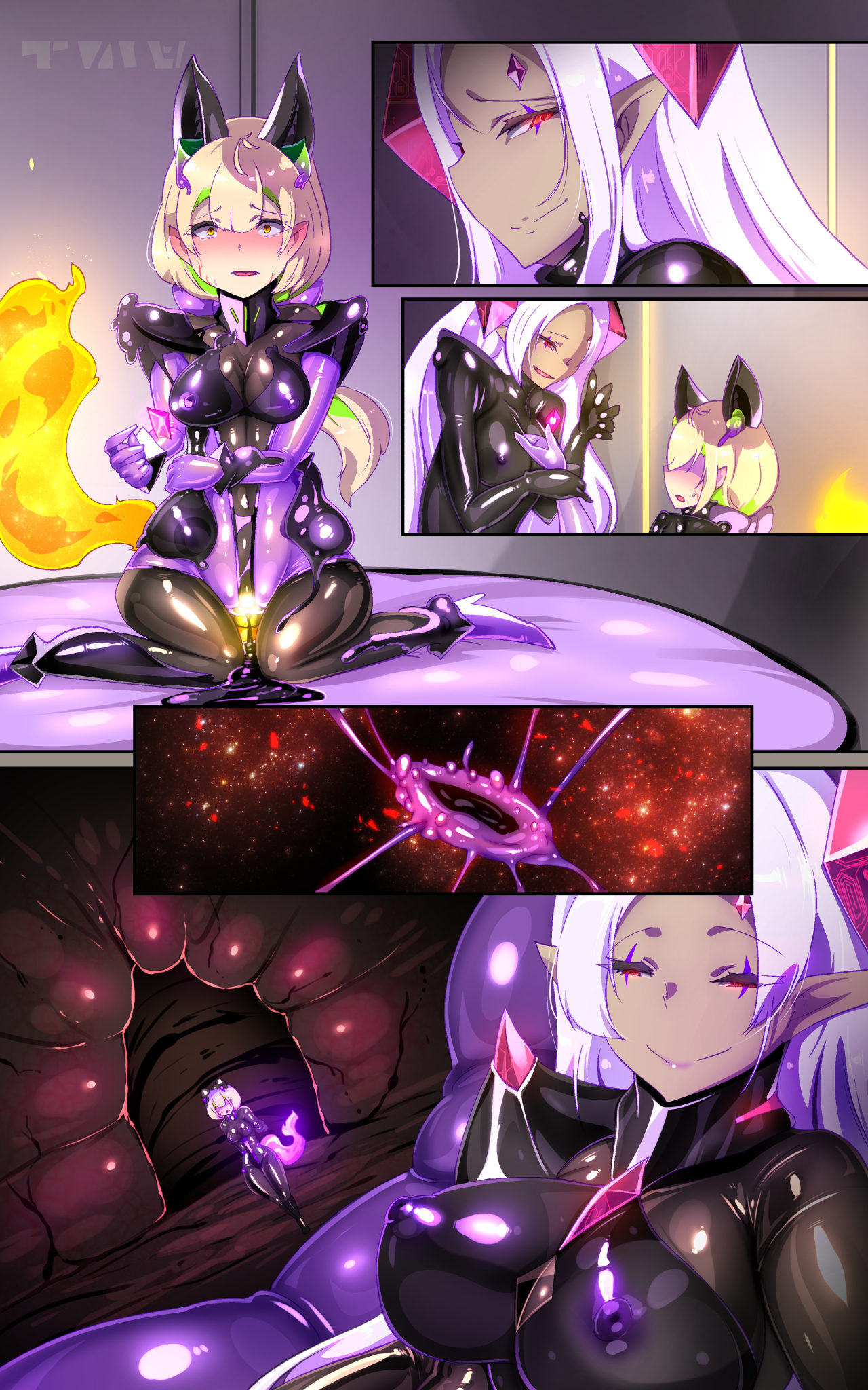 [やせうまロール] 戦闘アンドロイドにTS転生して、とってもえっちな目にあって悪堕ちする漫画-戦光兵女プリッケ・ツァーナ- 图片编号 65