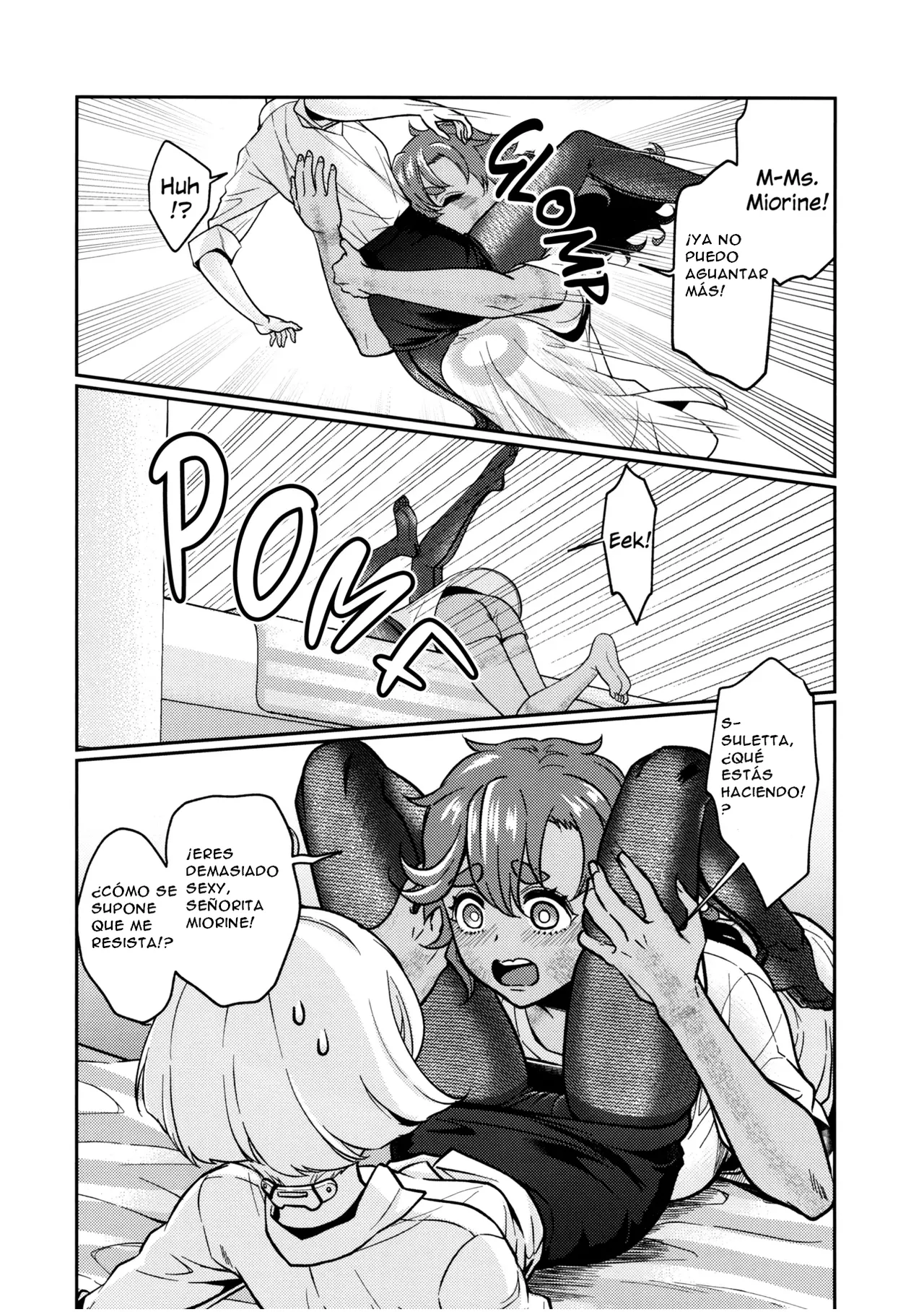 (C103) [Soramimi (Mytyl)] Oyome-san no Gohoubi | The Bride's Reward (Mobile Suit Gundam: The Witch from Mercury) [Spanish](CristoferDeLosAndes) изображение № 15