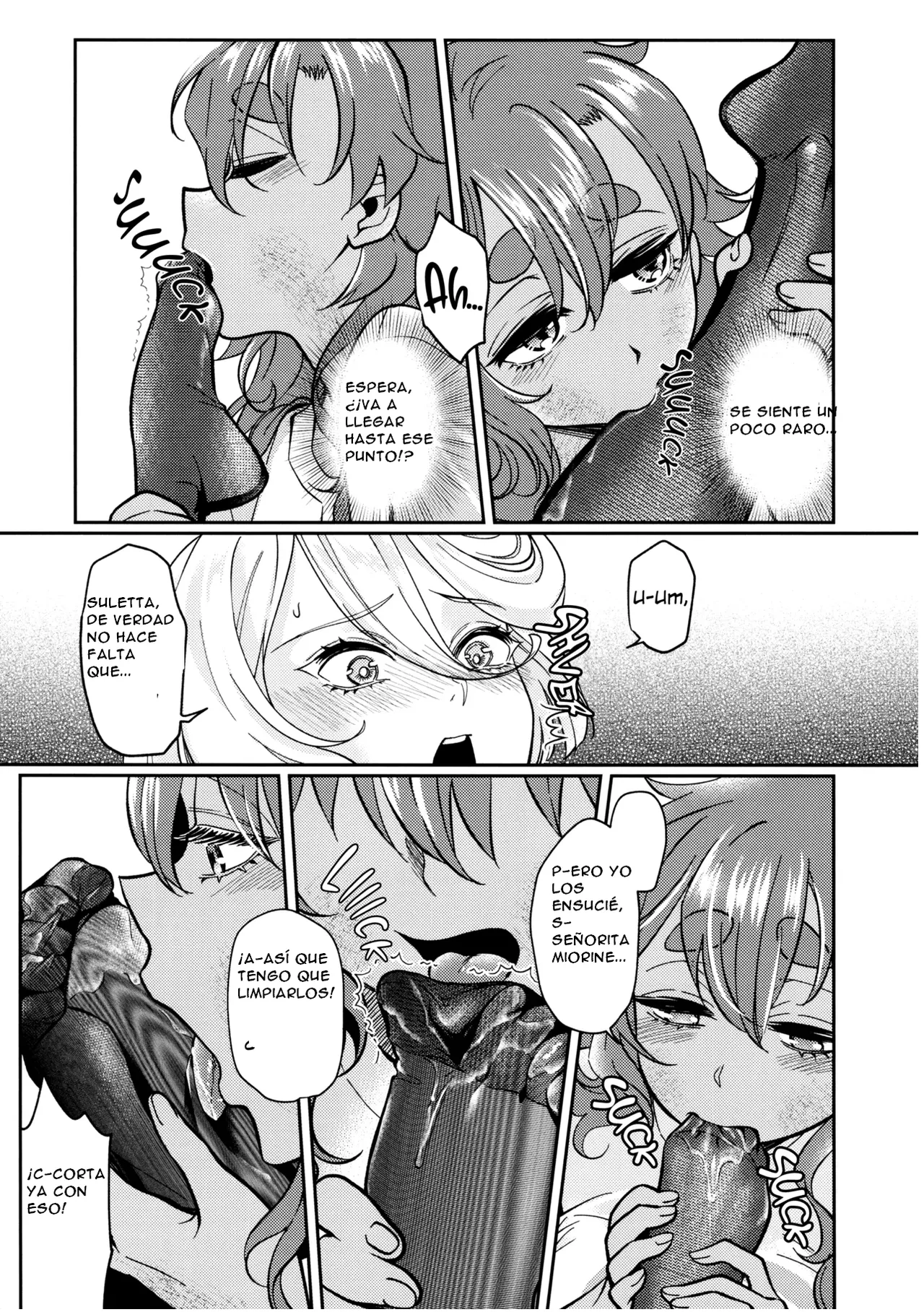 (C103) [Soramimi (Mytyl)] Oyome-san no Gohoubi | The Bride's Reward (Mobile Suit Gundam: The Witch from Mercury) [Spanish](CristoferDeLosAndes) изображение № 17