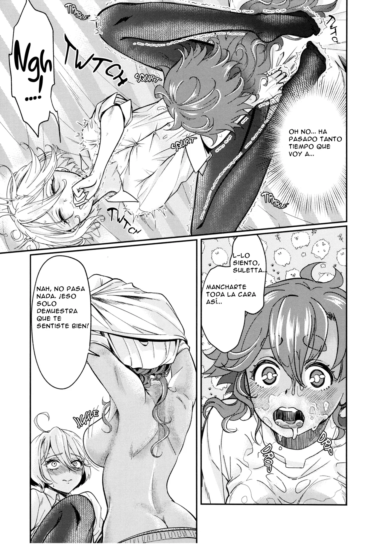 (C103) [Soramimi (Mytyl)] Oyome-san no Gohoubi | The Bride's Reward (Mobile Suit Gundam: The Witch from Mercury) [Spanish](CristoferDeLosAndes) изображение № 21