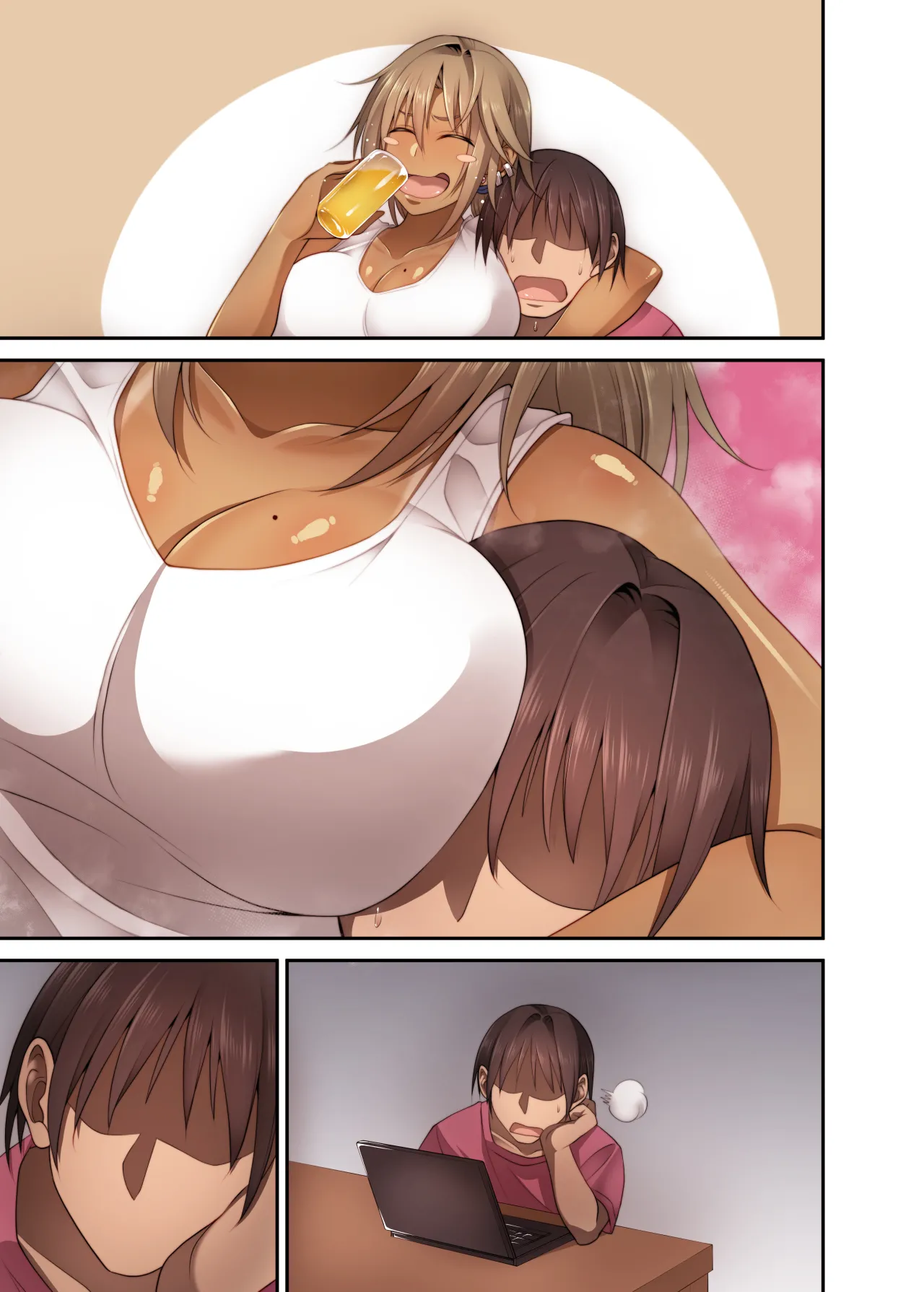 [Mousou Engine (Korotsuke)] Izen to Shite Nigate na Senpai (Hitozuma) o Otosu Hanashi изображение № 52