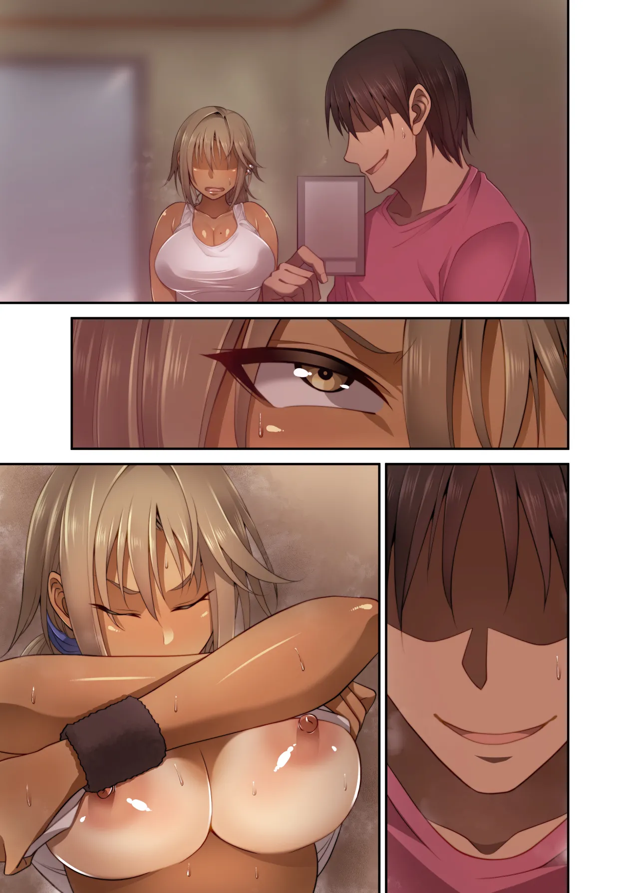 [Mousou Engine (Korotsuke)] Izen to Shite Nigate na Senpai (Hitozuma) o Otosu Hanashi изображение № 54