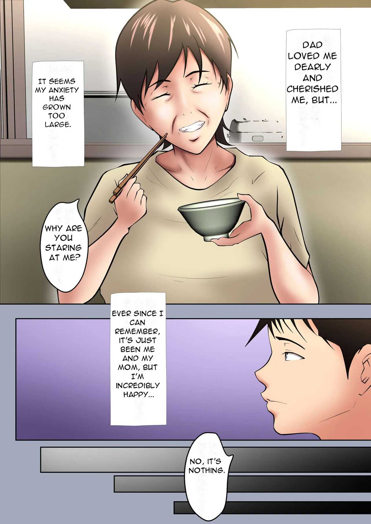 [Pentacle (Shimipan)]Okāsan ga onanī shite itanode… - Because My Mom was Masturbating [English][DarklordMTLs] numero di immagine  8