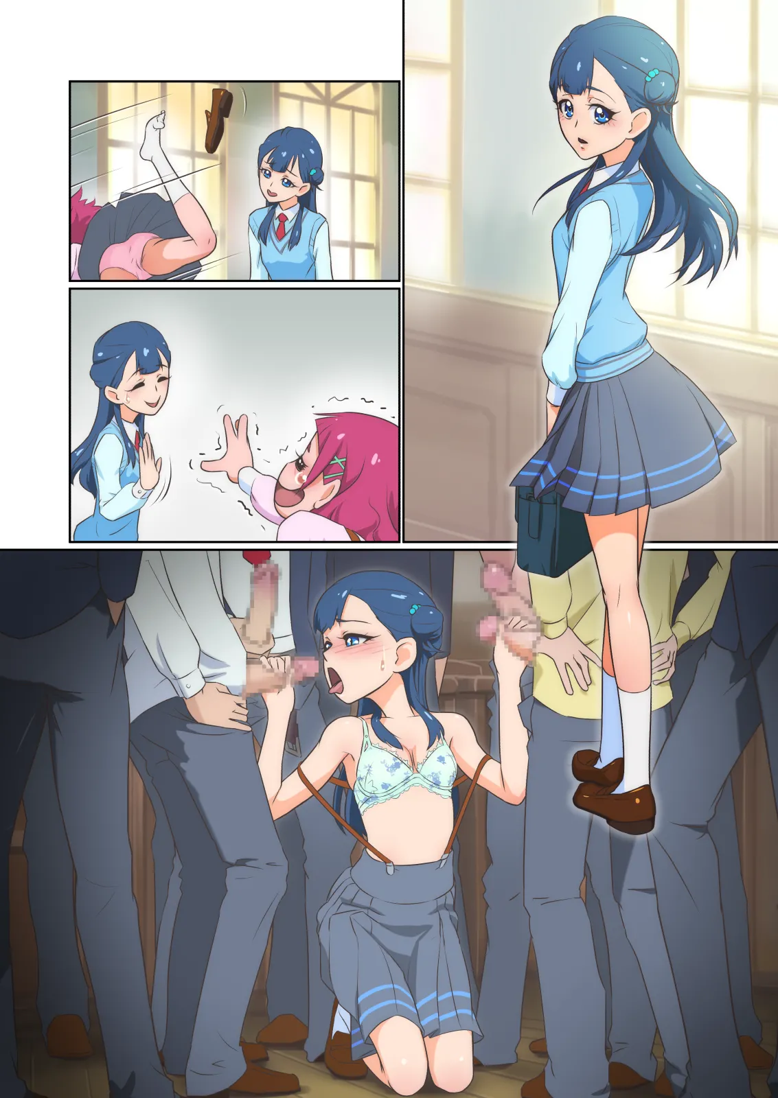 [Muramuramura (Muramurabito)] Furefure SeFri (Hugtto! PreCure) 画像番号 65