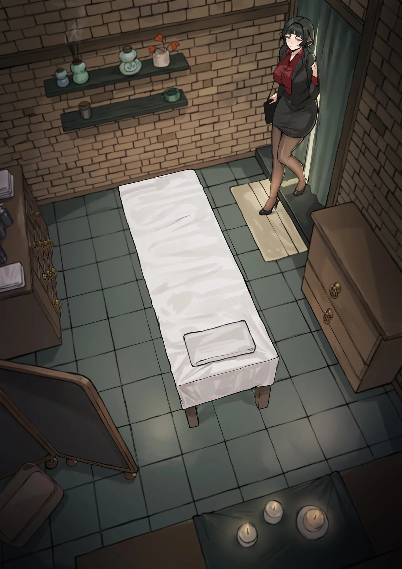 [FrozenSpiderLily] 【简·杜-她的解压秘仪】|【Jane Doe - Her Private Ritual for Release】（中文）（q8Vxx译） 이미지 번호 2