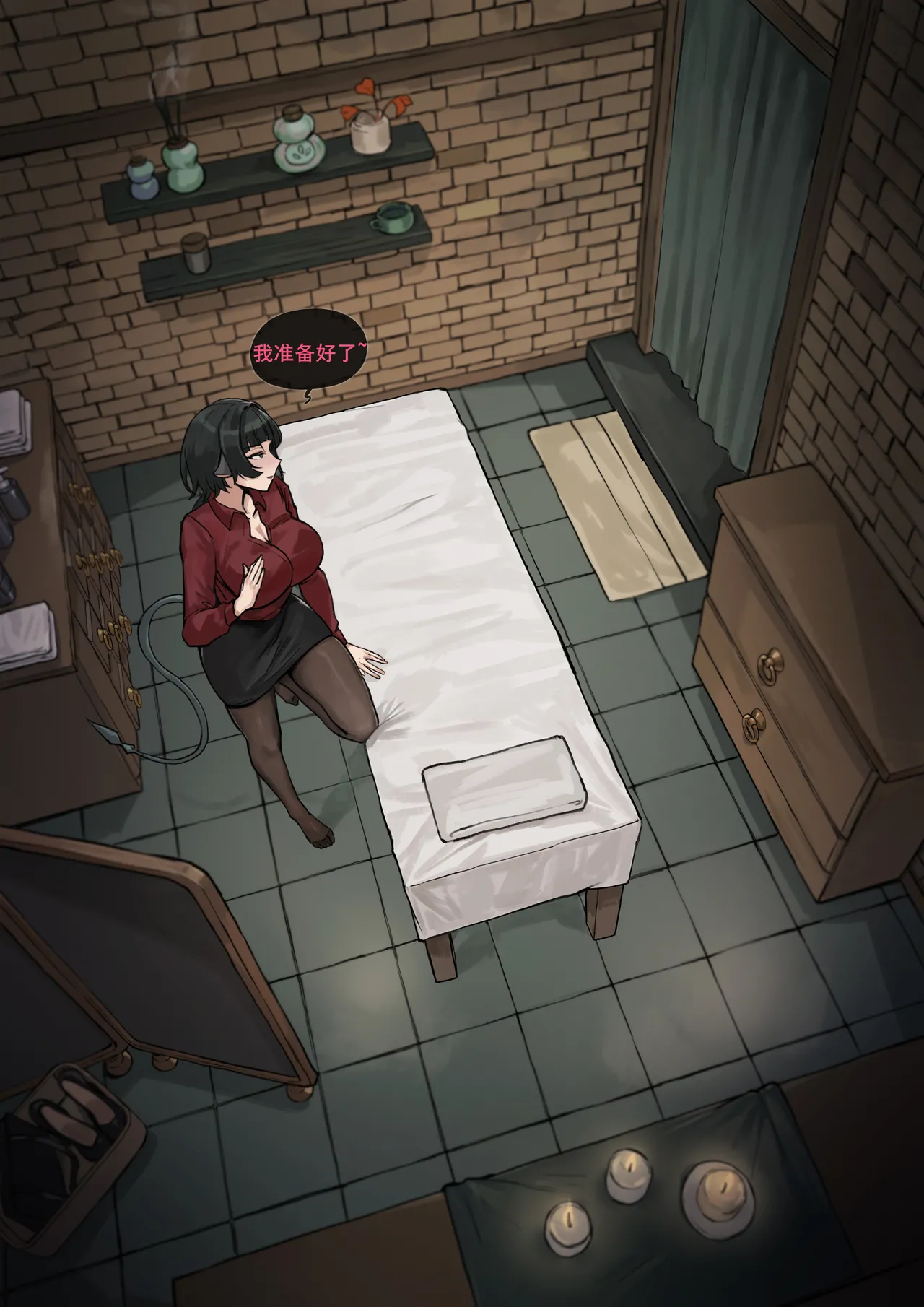 [FrozenSpiderLily] 【简·杜-她的解压秘仪】|【Jane Doe - Her Private Ritual for Release】（中文）（q8Vxx译） 이미지 번호 4