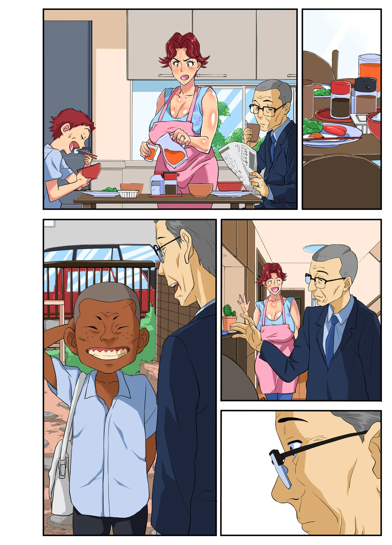 [Mosquito Man] Yoku Genkotsu o Omimai Suru Kusogaki no Chinko ga Otto de wa Toutei Todokanai Oku made Tsuitekite "Choushi ni Norunja Nai yo!" to Iinagara mo Asedaku Koubi ni Ochiru Kimottama Kaa-chan! image number 123