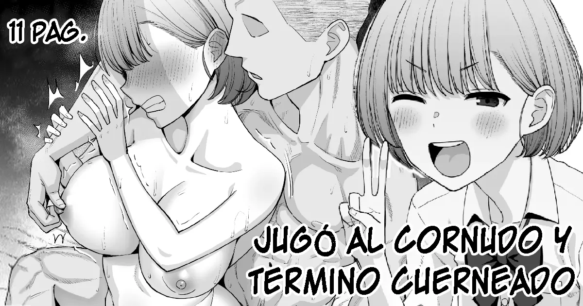 [Take Shinshi] Netorare Gokko, Nochi Netorareru Kanojo｜Jugó al Cornudo y Terminó Cuerneado [Spanish] [La Legión Fantasma] première image