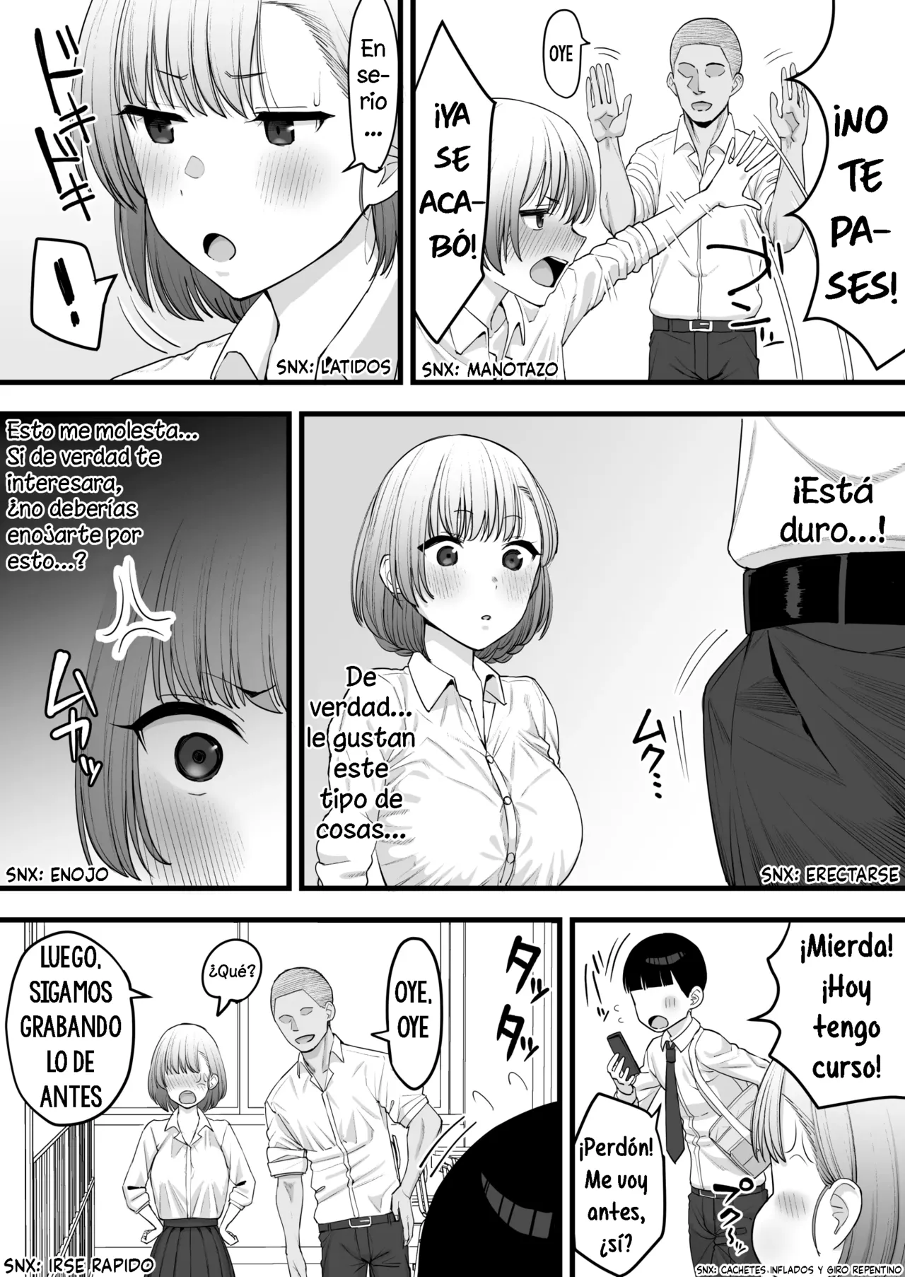 [Take Shinshi] Netorare Gokko, Nochi Netorareru Kanojo｜Jugó al Cornudo y Terminó Cuerneado [Spanish] [La Legión Fantasma] 5eme image