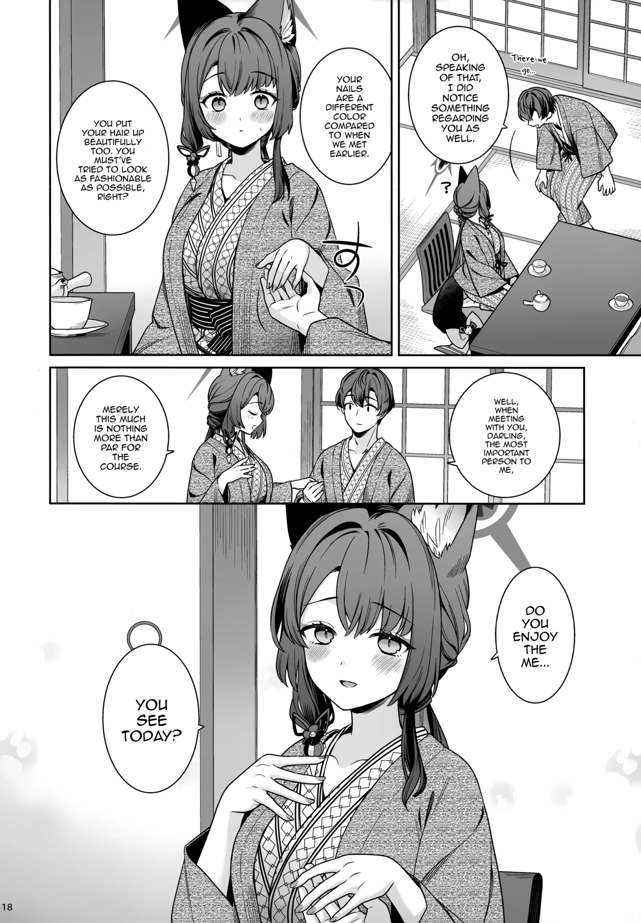 (C107) [NOMIYAGUMI (Ichinomiya)] Junjou Renjou Hatsujou Kitsune -5- | Pure Lovestruck Fox in Heat -5- (Blue Archive) [English] [mysterymeat3] 17eme image