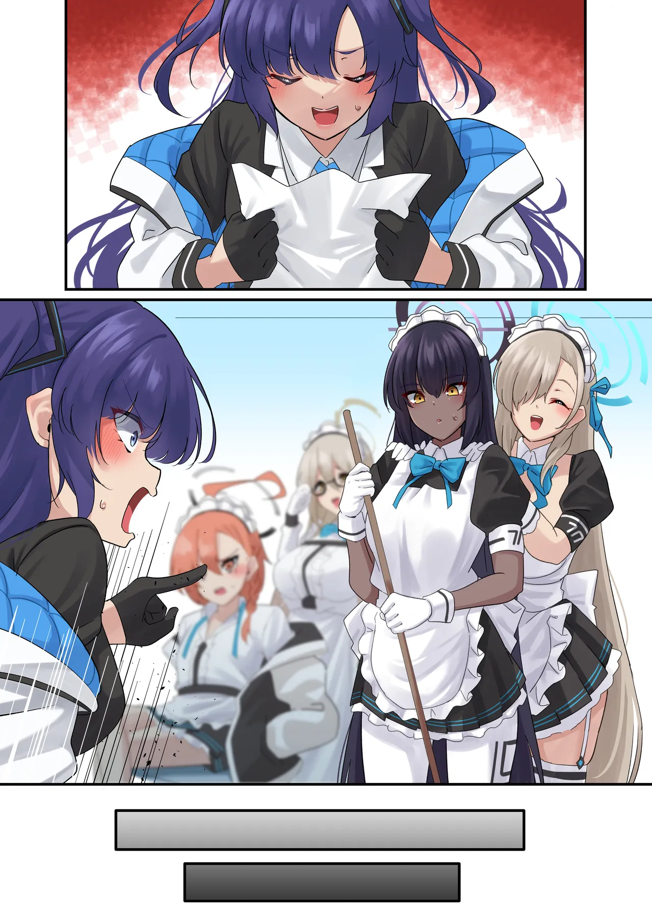 [November. (nanohana)] Ore no Seito no Shirokuro Gal ga Dosukebe Enkou Shiteta Ken (Blue Archive) 30eme image