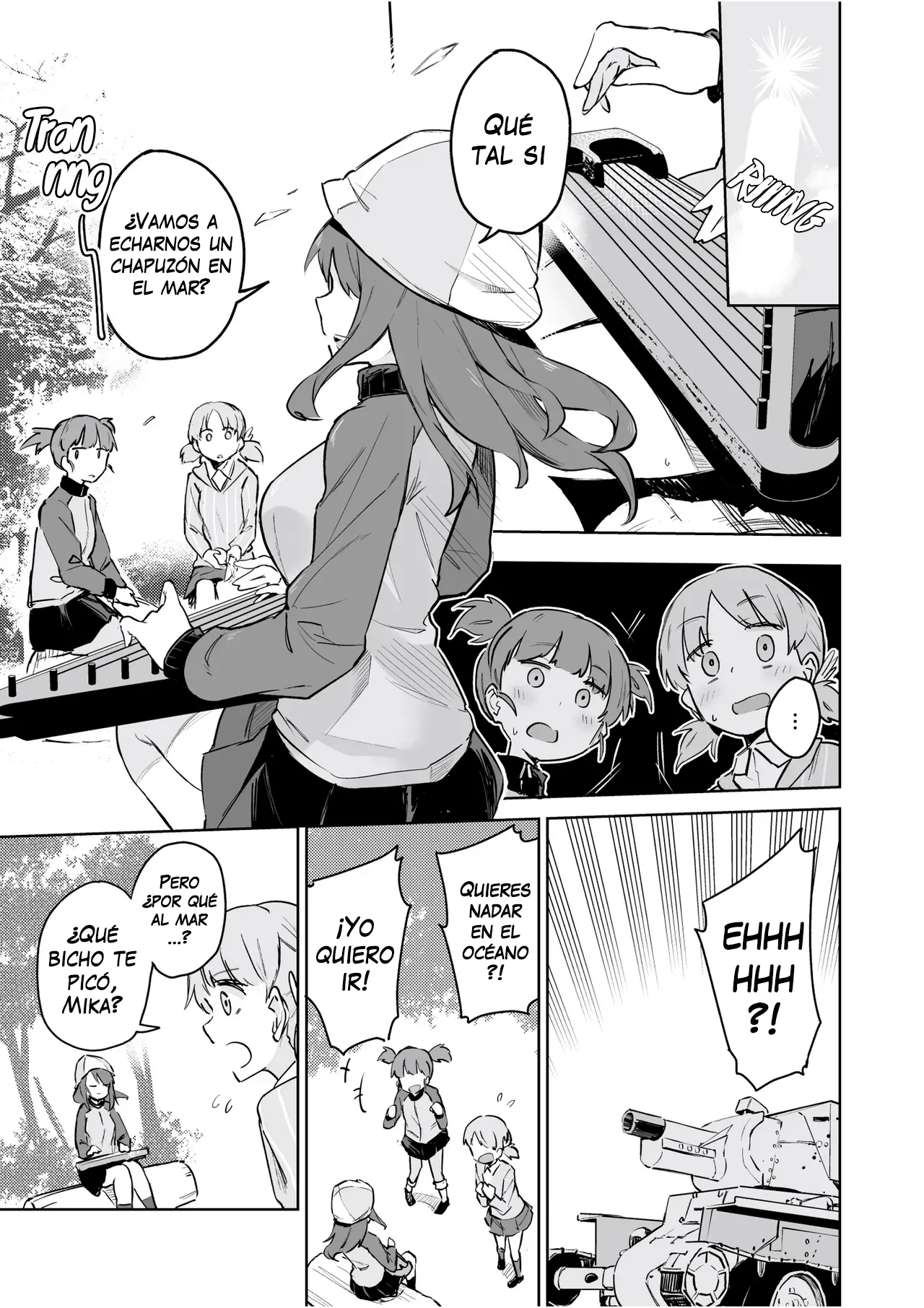 [Soda Batake (Muteki Soda)] GirlPan Rakugaki Bon | GirlPan Sketchbook (Girls und Panzer) [Spanish] [Erwin Pry] imagen número 16