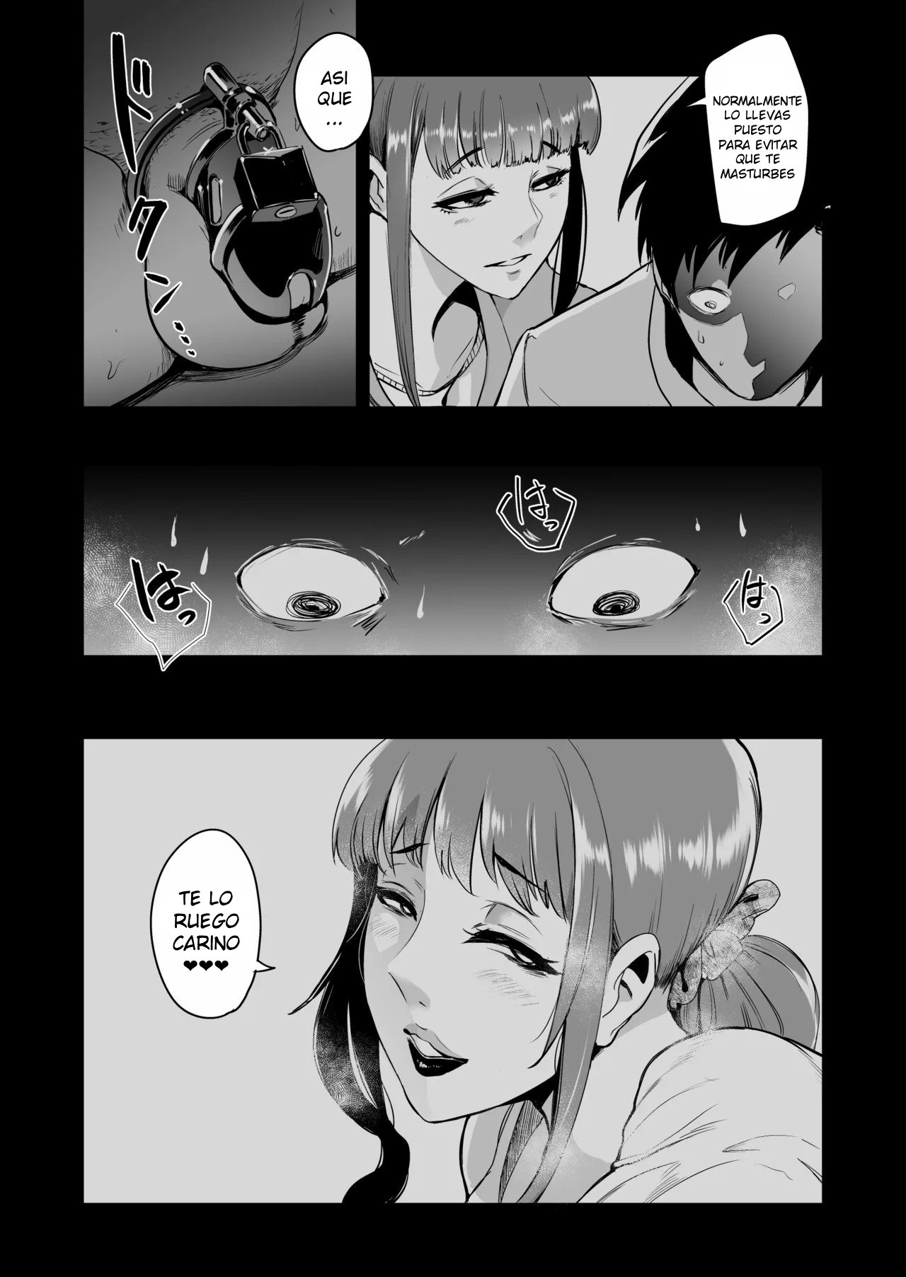 [SOUND MILK (Otochichi)] Fella Mask Fujin Kanketsu Hen ~Otto no Mae de Midareru Mask Dorei Zuma-tachi~｜La Esposa De La Mascara de Mamadas 3 [Spanish] [@sasakinsfw]] 图片编号 5