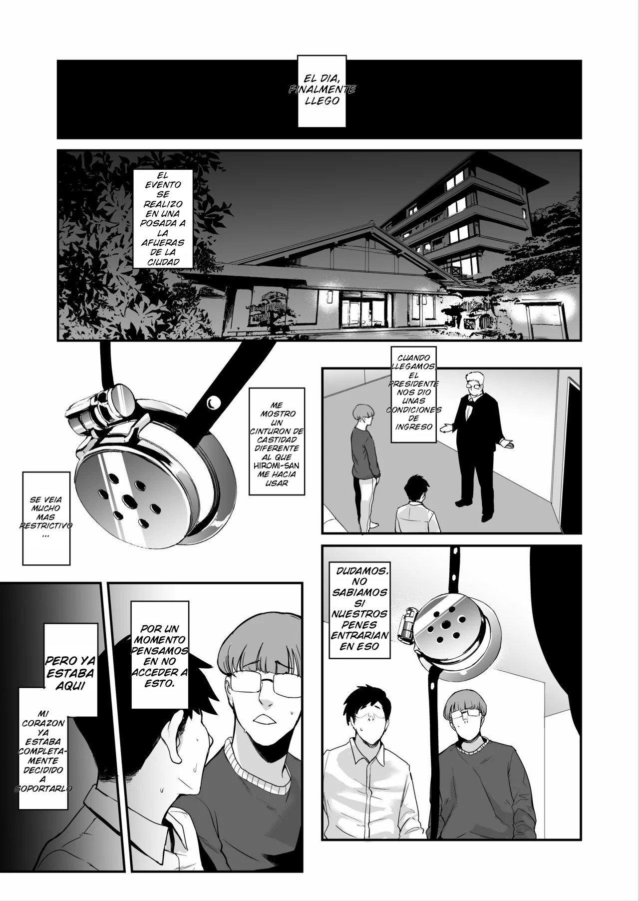 [SOUND MILK (Otochichi)] Fella Mask Fujin Kanketsu Hen ~Otto no Mae de Midareru Mask Dorei Zuma-tachi~｜La Esposa De La Mascara de Mamadas 3 [Spanish] [@sasakinsfw]] 图片编号 30